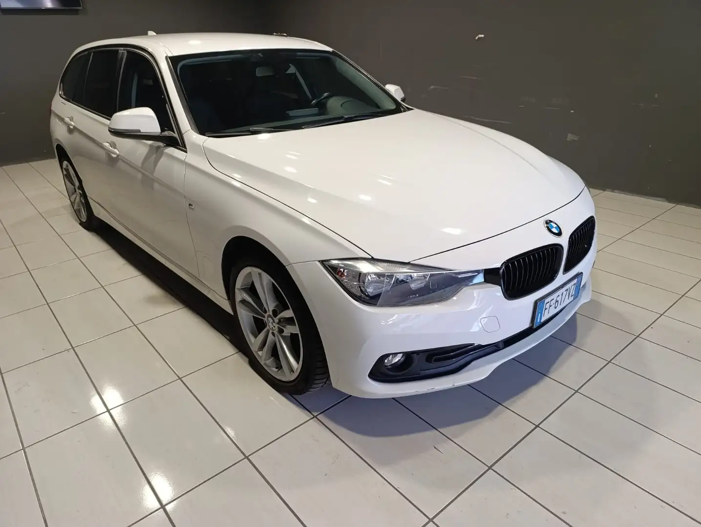 BMW 320 320d Touring xdrive Msport auto Blanc - 1
