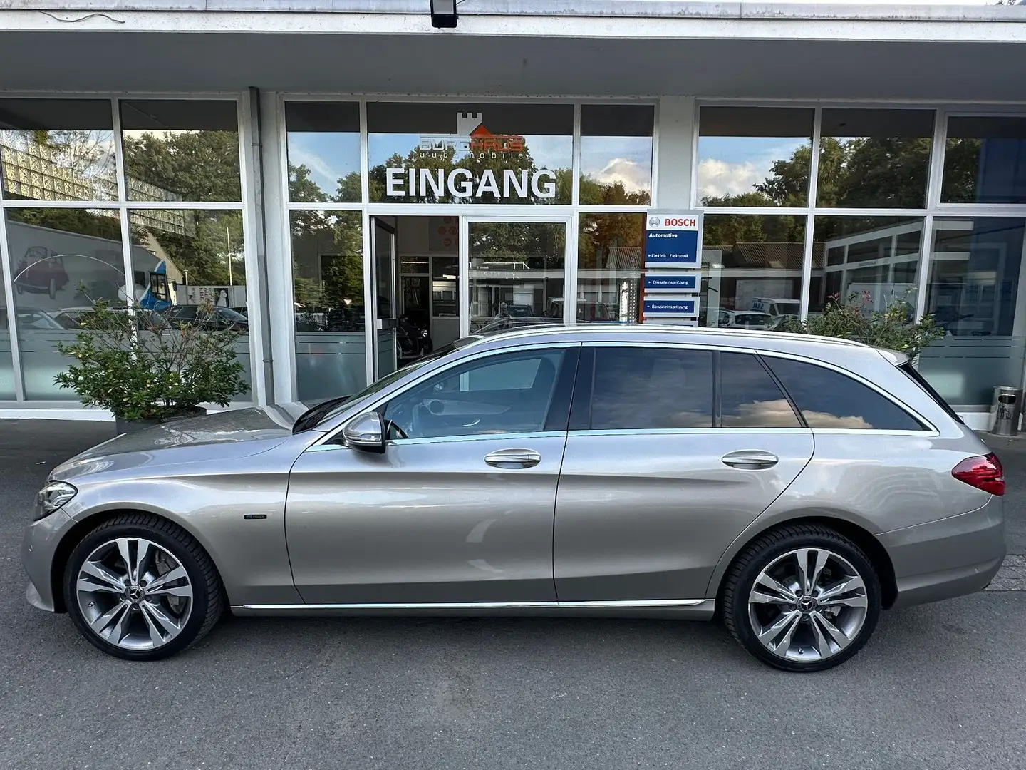 Mercedes-Benz C 300 T de AVANTG/9G/LED/BUSINESS PLUS/AHK/PTS Silber - 2