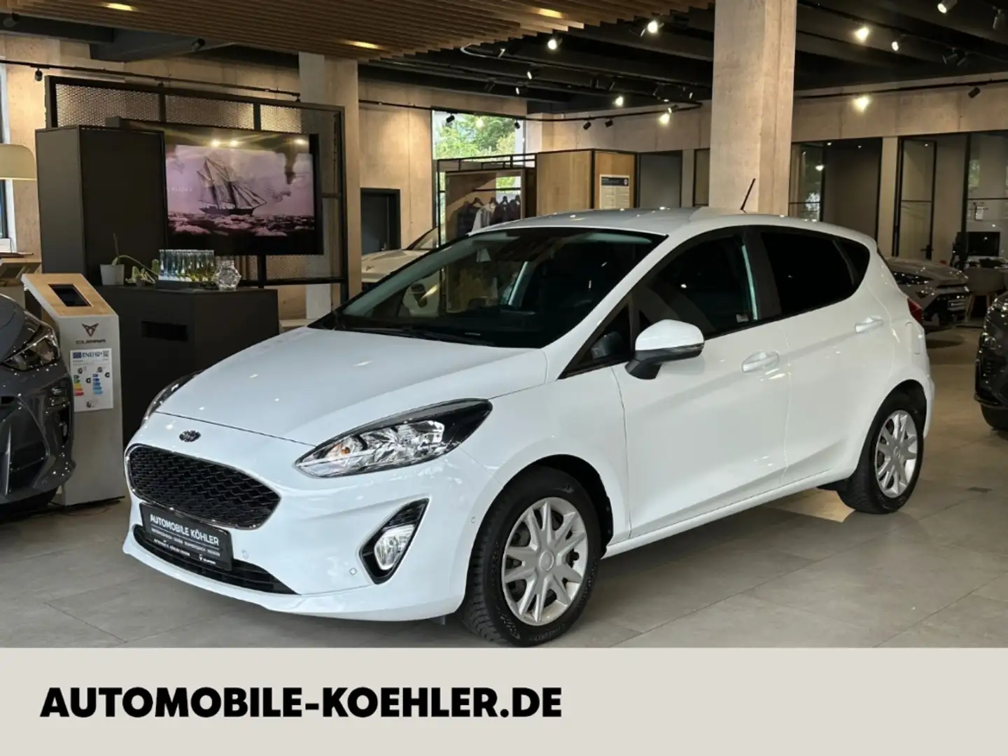 Ford Fiesta Cool & Connect 1.0 EcoBoost EU6d-T Navi Apple CarP Blanco - 1