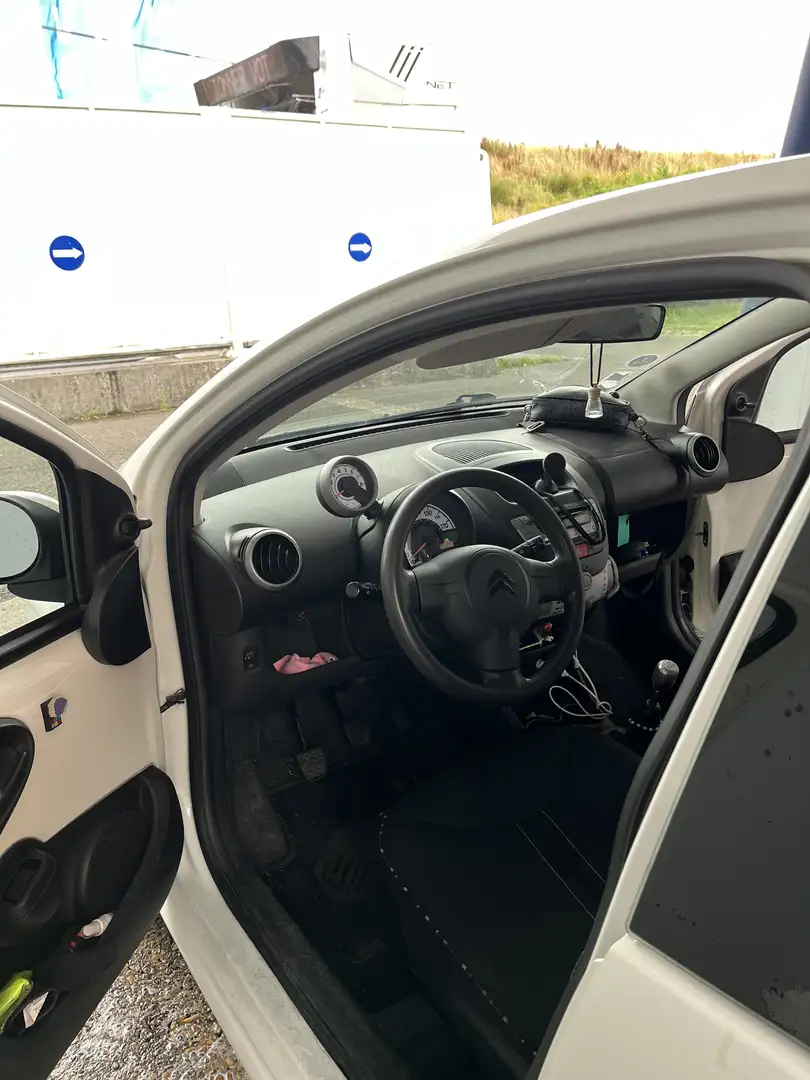 Citroen C1 1.0i Exclusive Blanc - 2