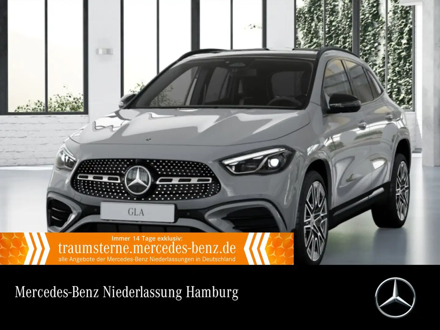 Mercedes-Benz GLA 200 AMG+NIGHT+PANO+360°+AHK+MULTIBEAM+STHZG Grau - 1