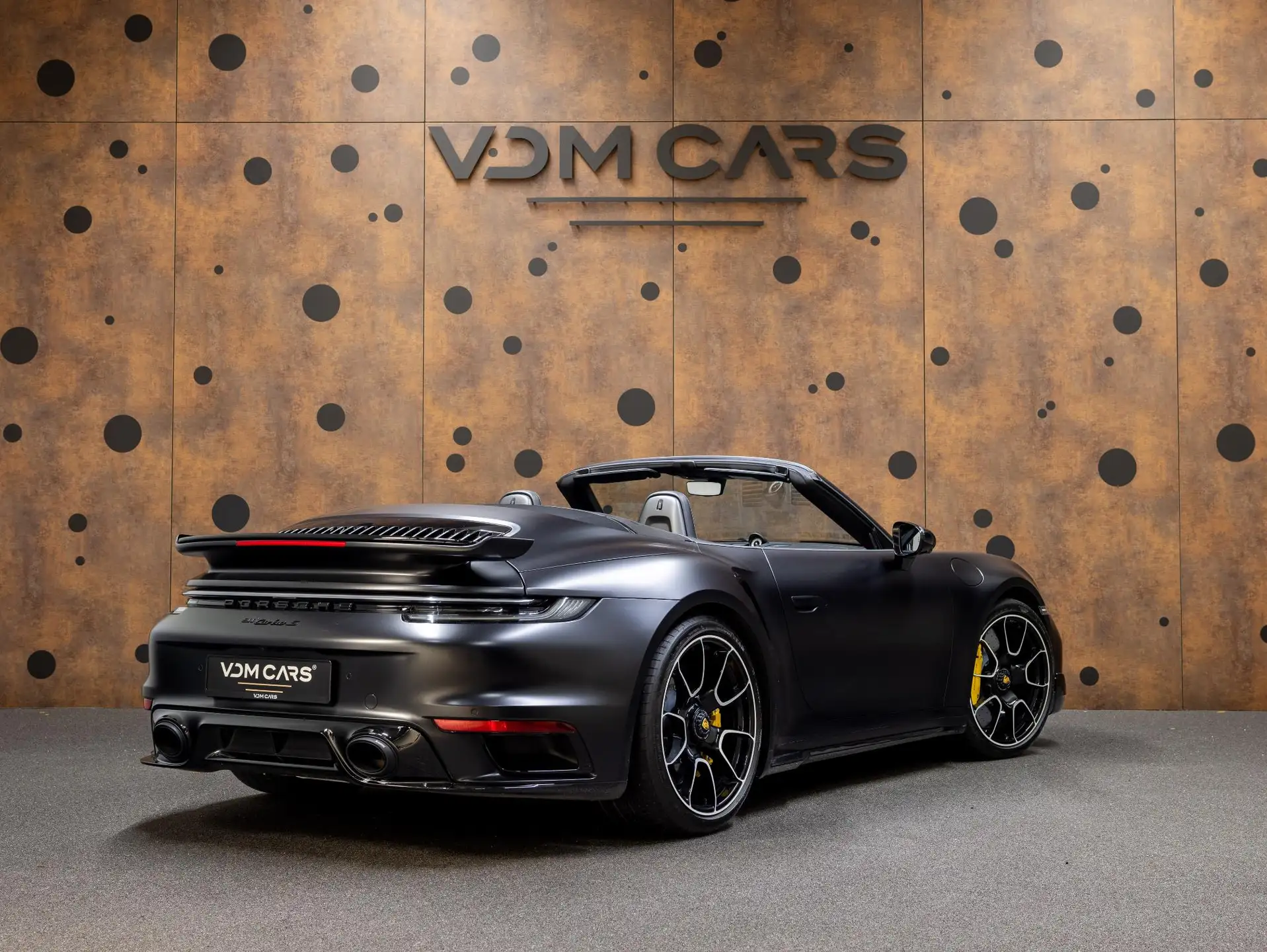포르쉐 911 Turbo S Cabriolet 2021 검정 사진 5