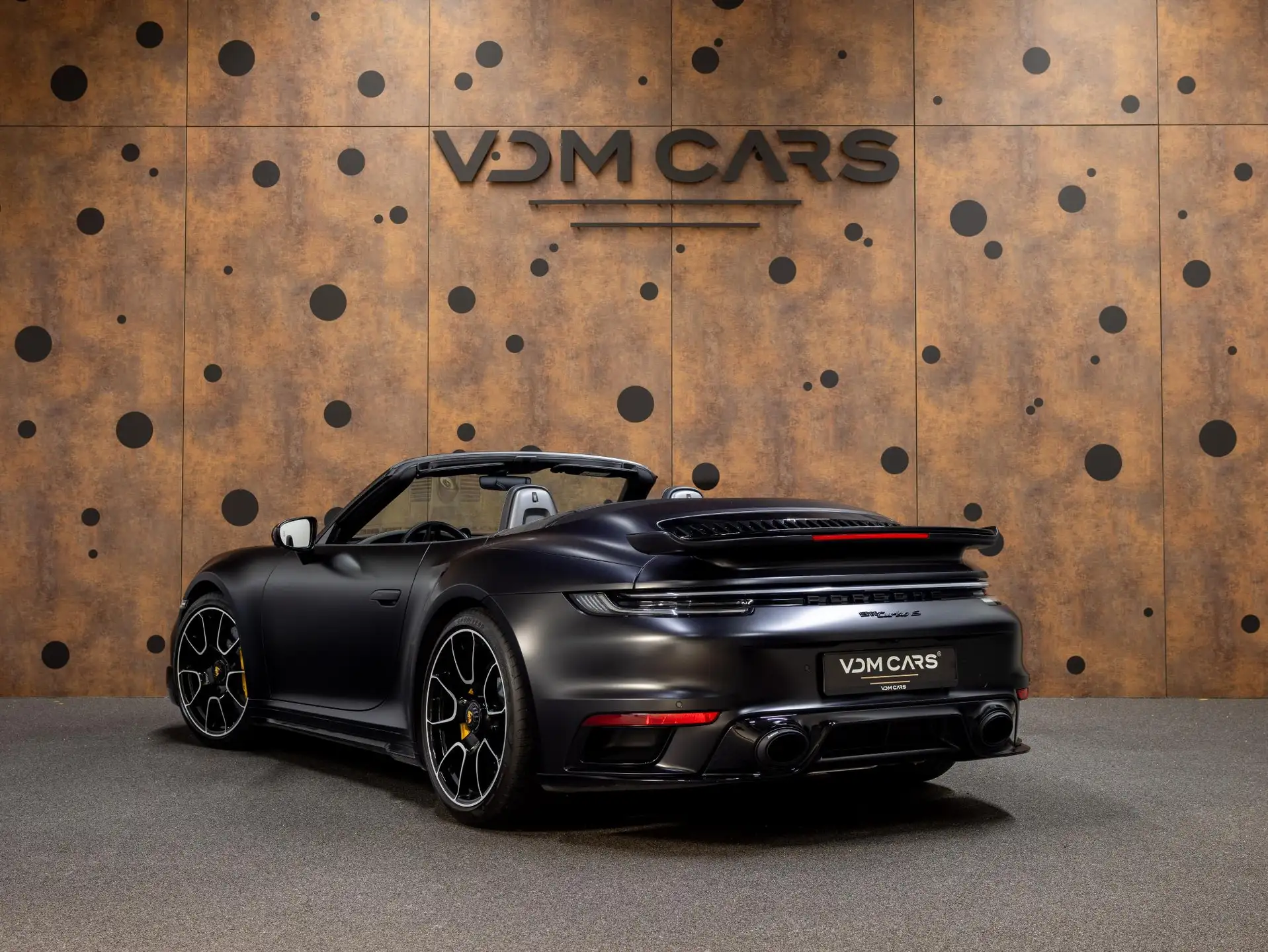 포르쉐 911 Turbo S Cabriolet 2021 검정 사진 3