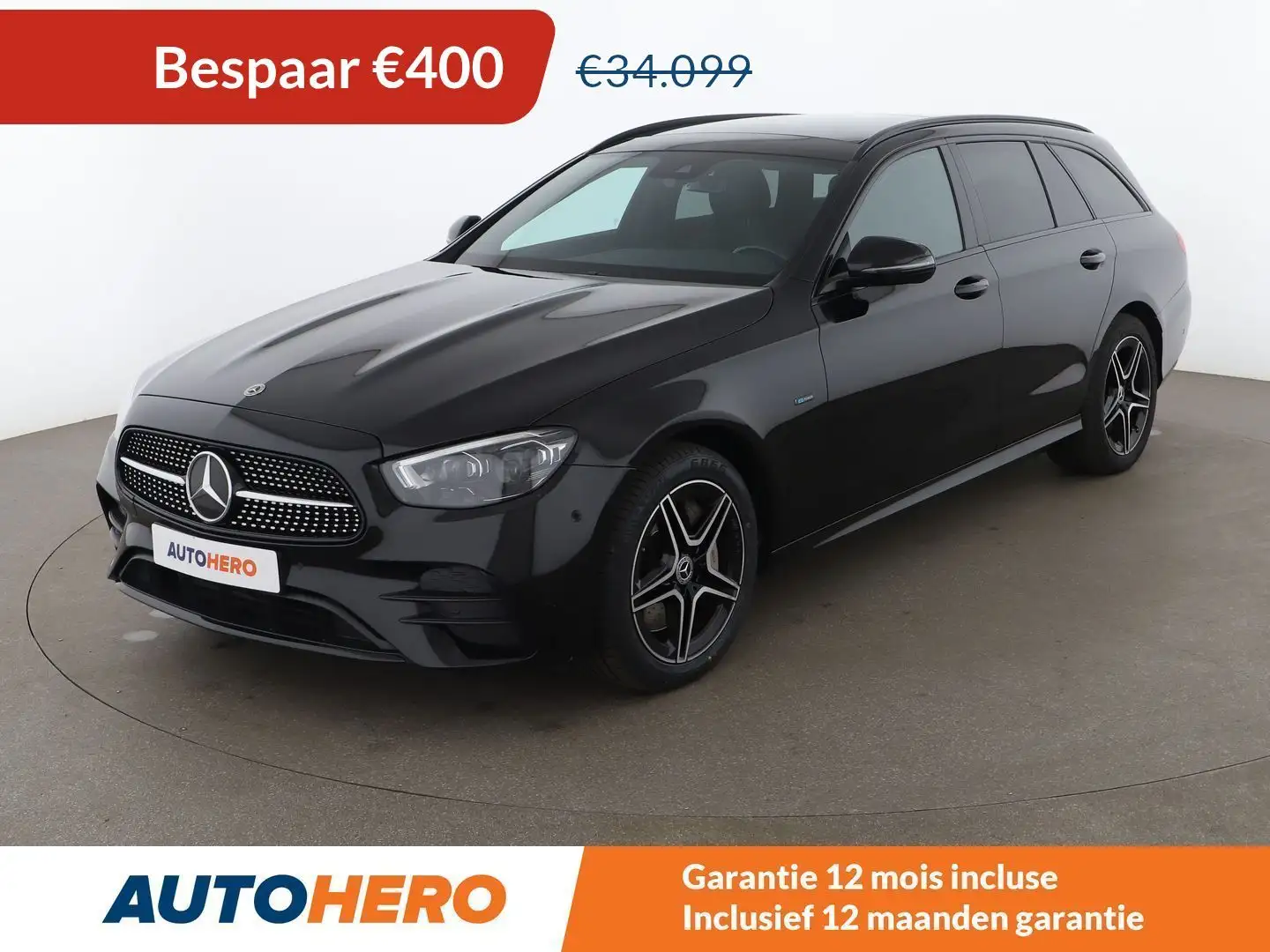 Mercedes-Benz E 300 E 300 de T AMG Line Zwart - 1