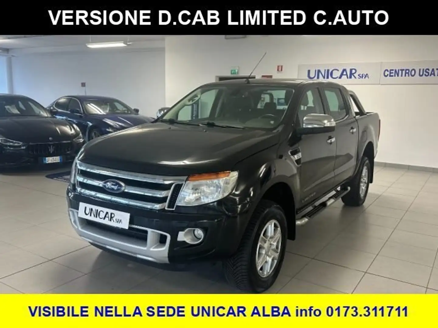 Ford Ranger 2.200 DIESEL 150 CV LIMITED D.CAB C.AUTO Nero - 1