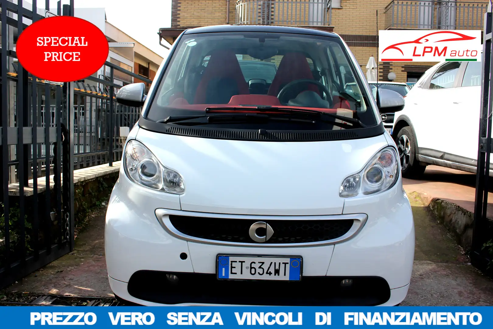 smart forTwo 1.0 71cv 74.000KM *PREZZO VERO*AUTOMATICA Bianco - 2