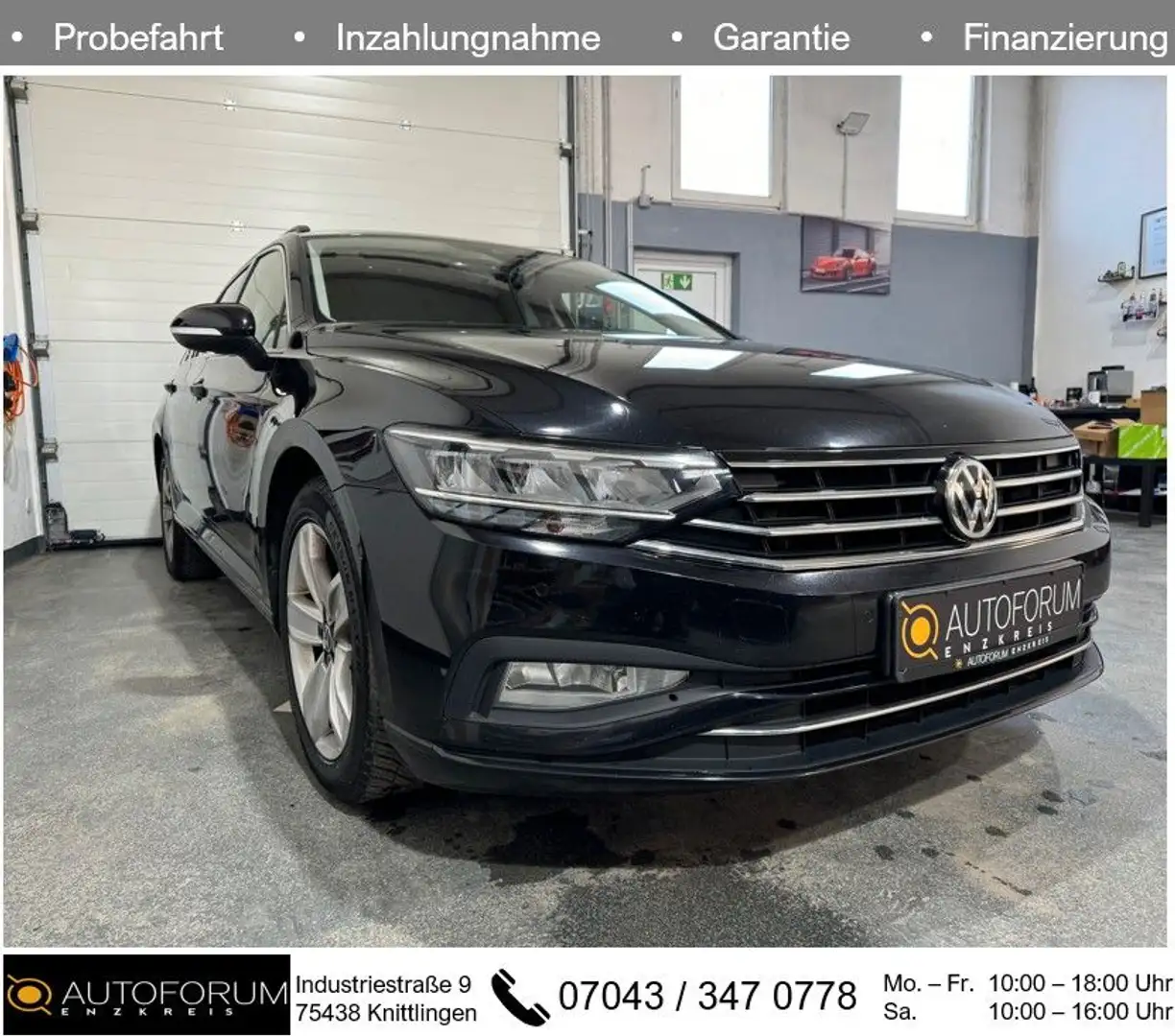 Volkswagen Passat Variant 2.0TDI DSG *TOTW-ASS*SHZ*NAVI Schwarz - 1