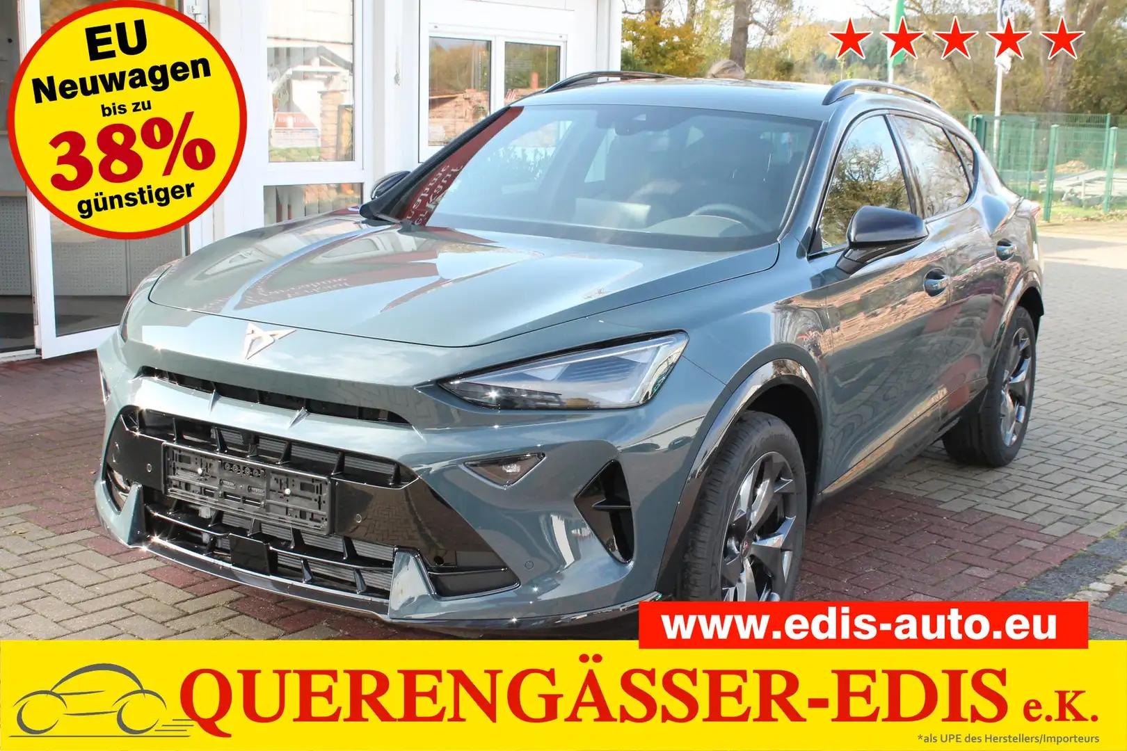CUPRA Formentor 1.5TSI DSG -27% |Edge|Winter|ACC|eHeck|13"| 110... Azul - 1