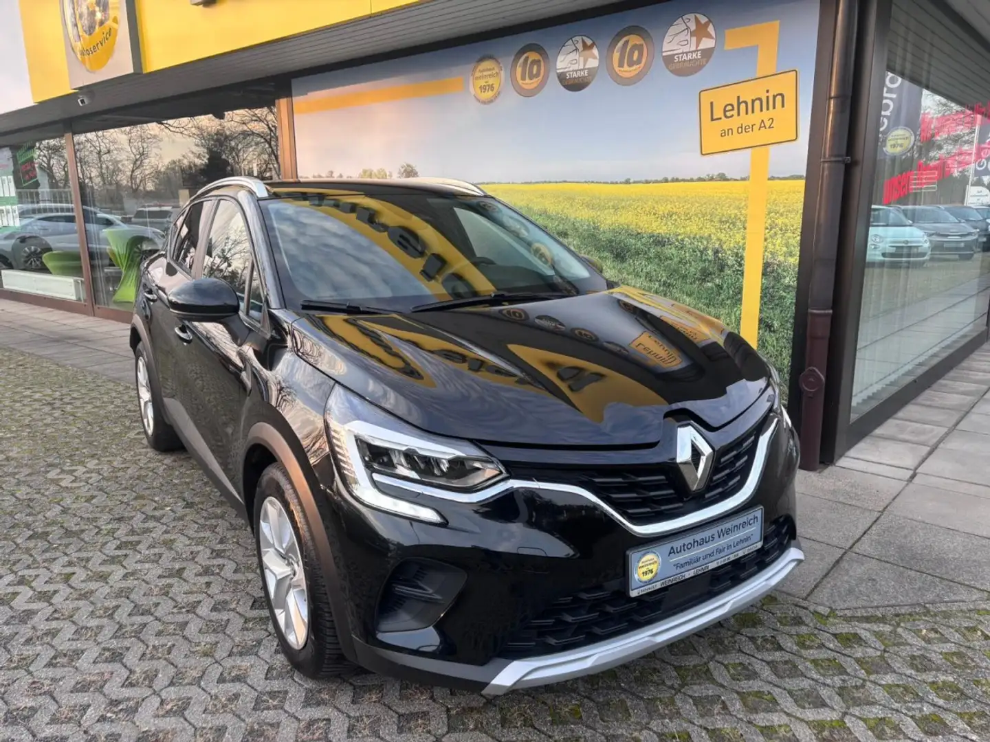 Renault Captur mit Navi & Klima Klima Navi Einparkhilfe Schwarz - 2