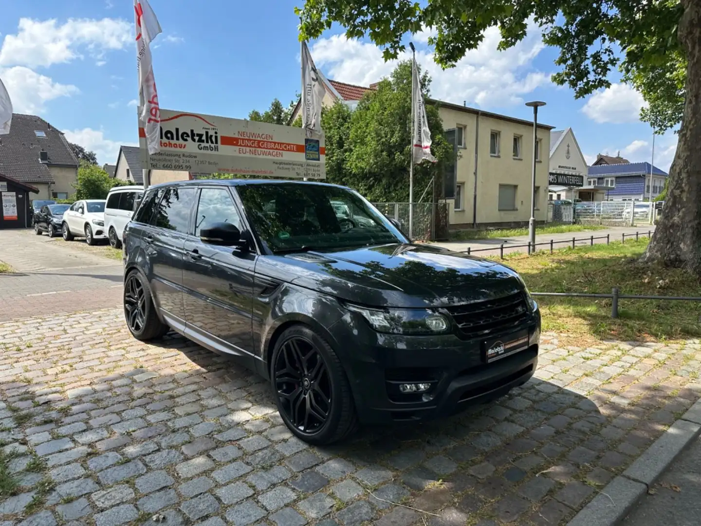 Land Rover Range Rover Sport 4.4 Dynamic*Lenk.Hz*Stealth* Gris - 1
