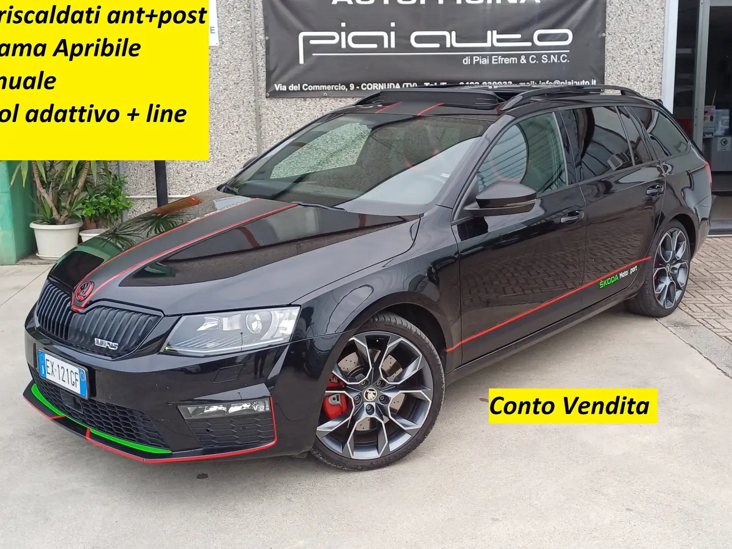 Skoda Octavia Wagon 2.0 tdi cr WRS Manuale Nero - 1