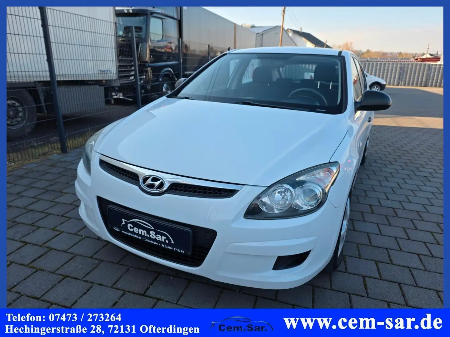 Hyundai i30 *Parktronic*Klima* Weiß - 2