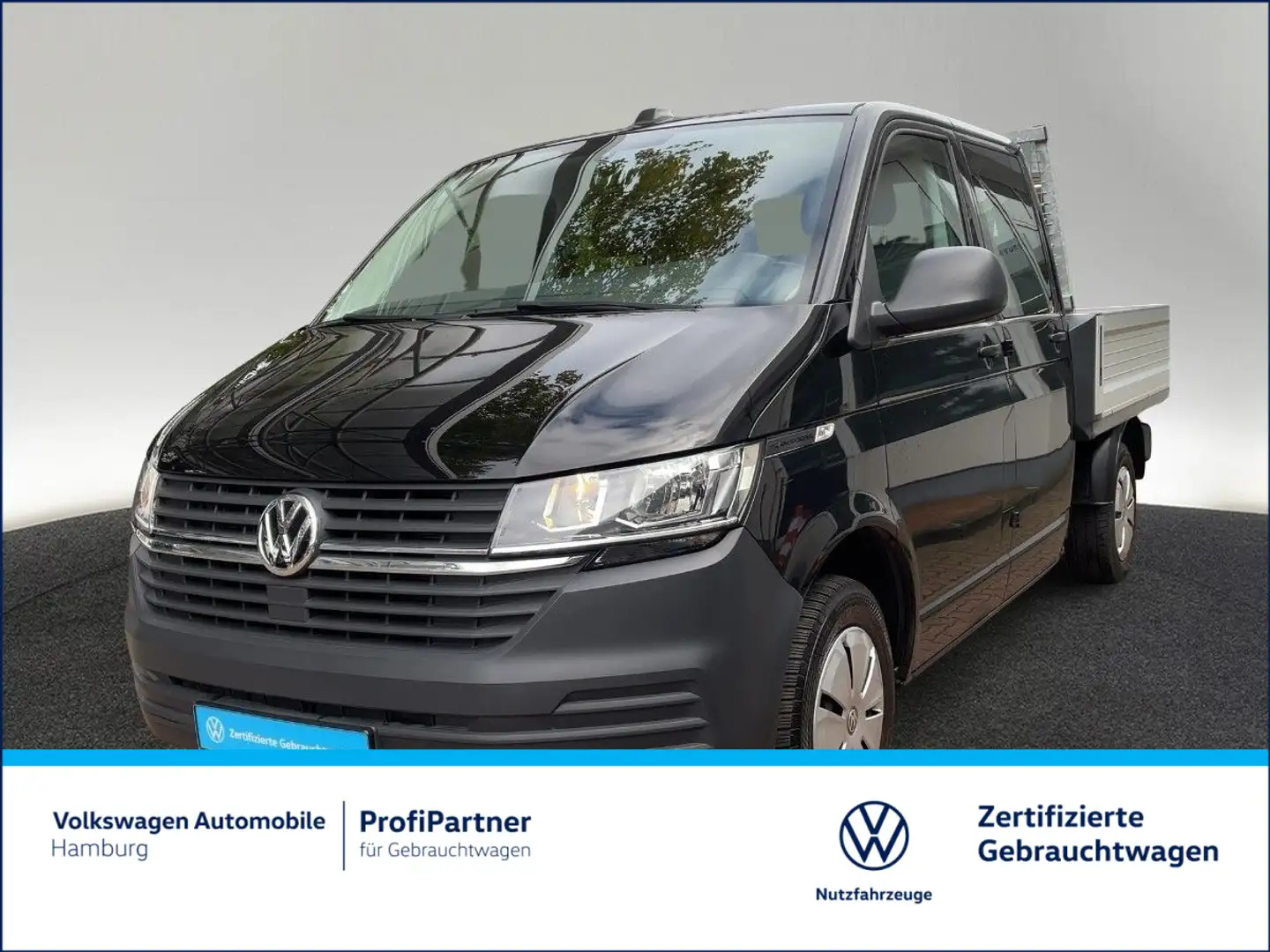 Volkswagen T6.1 Doka Pritsche 2.0 TDI  AHK Navi Schwarz - 1