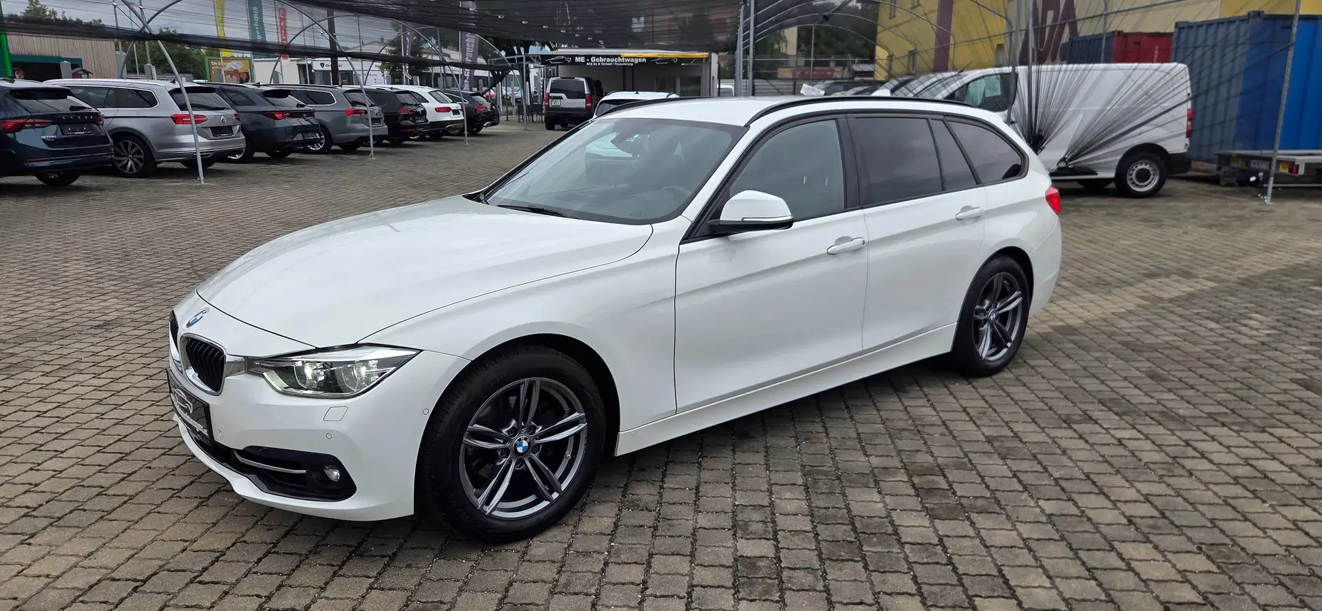 BMW 318 318 i Sport Line/*TEMP/KAMERA/E-KLAPPE/LED/NAV/* Blanco - 2