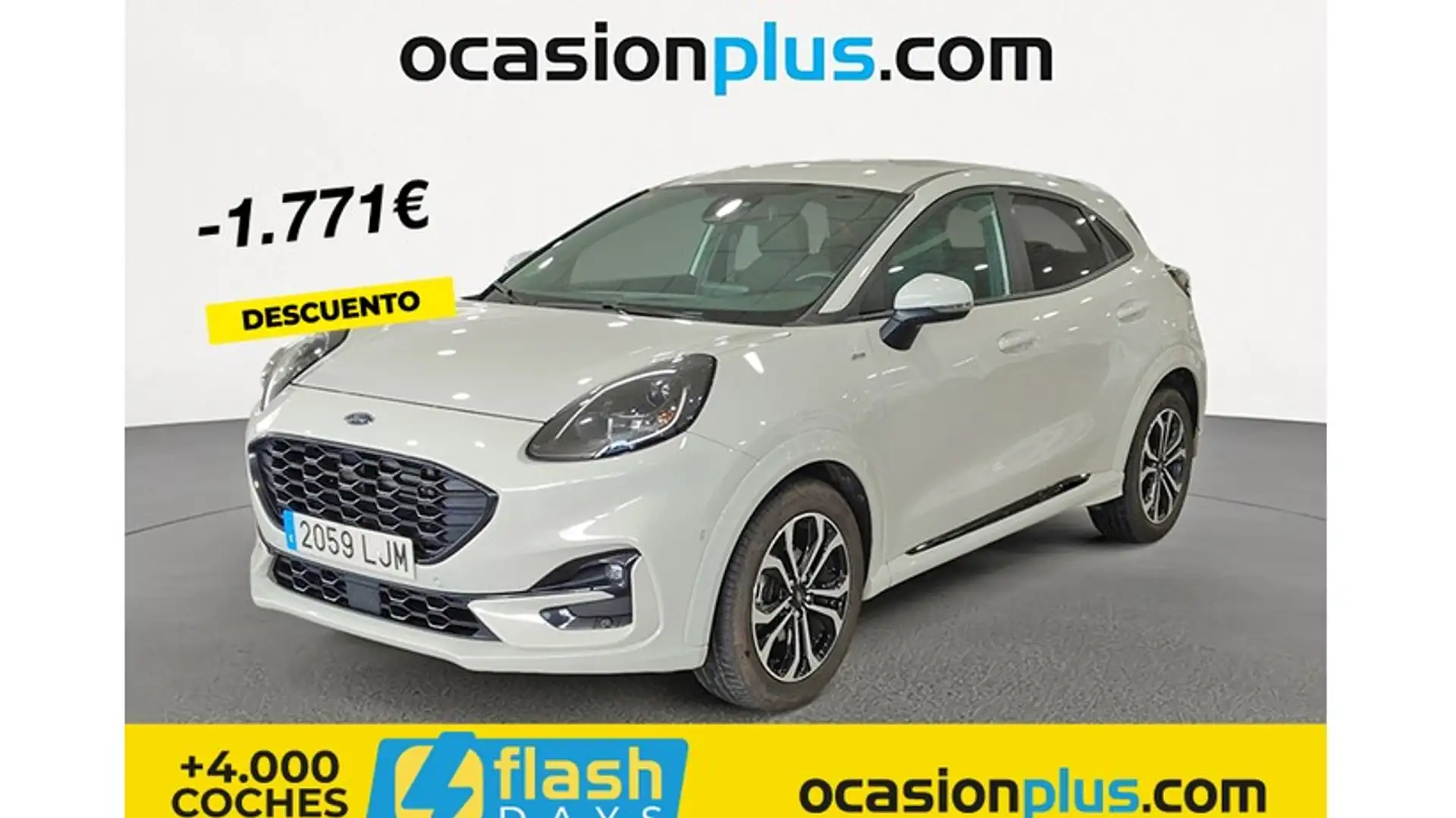 Ford Puma 1.5 Ecoblue ST-Line 120 Blanc - 1