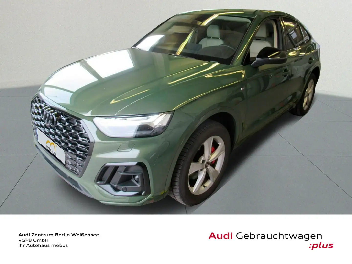 Audi Q5 40 TDI*S-TRO*QU*S-LINE*MATRIX*RFK** Grün - 2