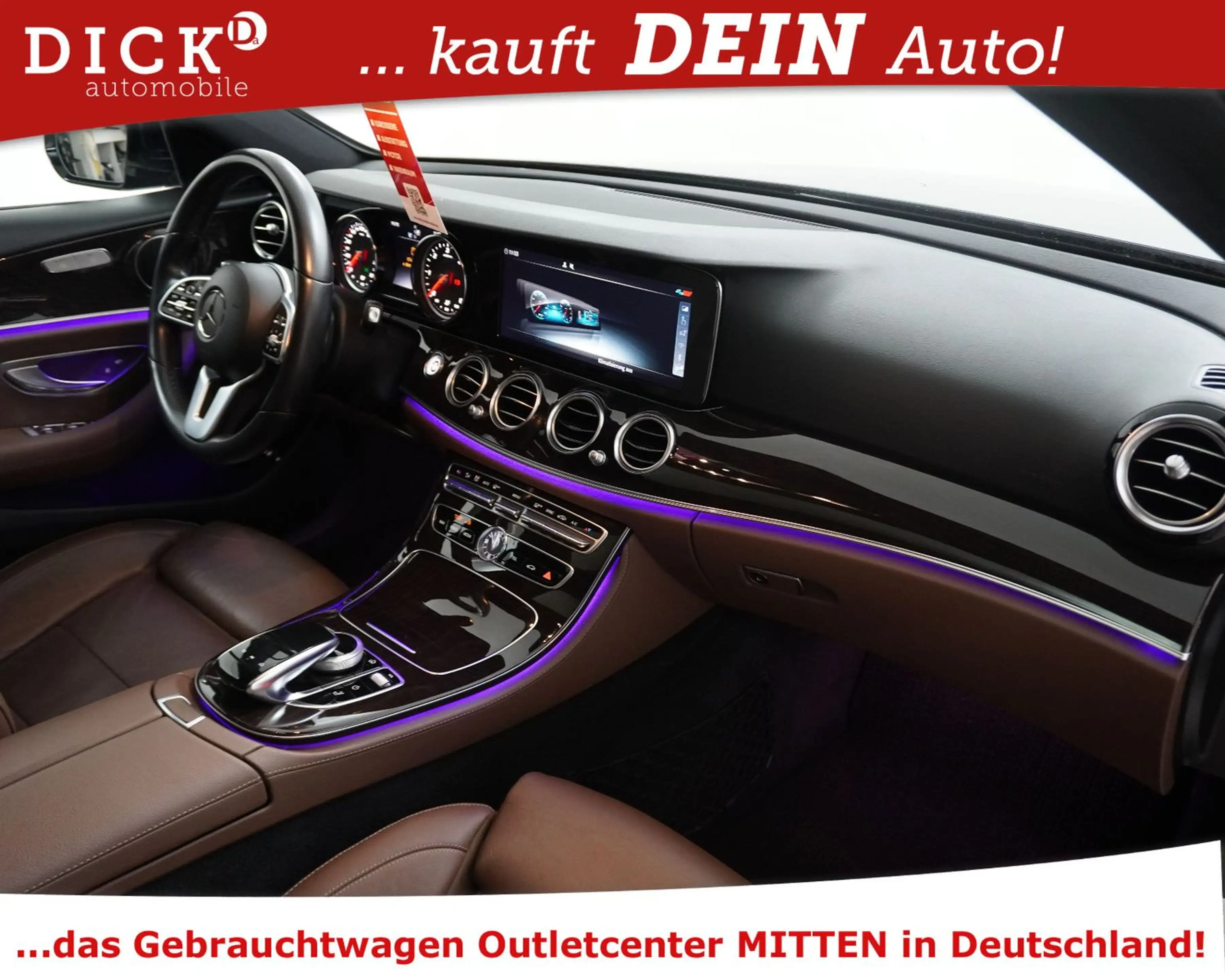 Mercedes-Benz E 400 E400d T 4M Avant AMG 20"+PANO+KAM+COMAN+ACC+LED+ — photo 12