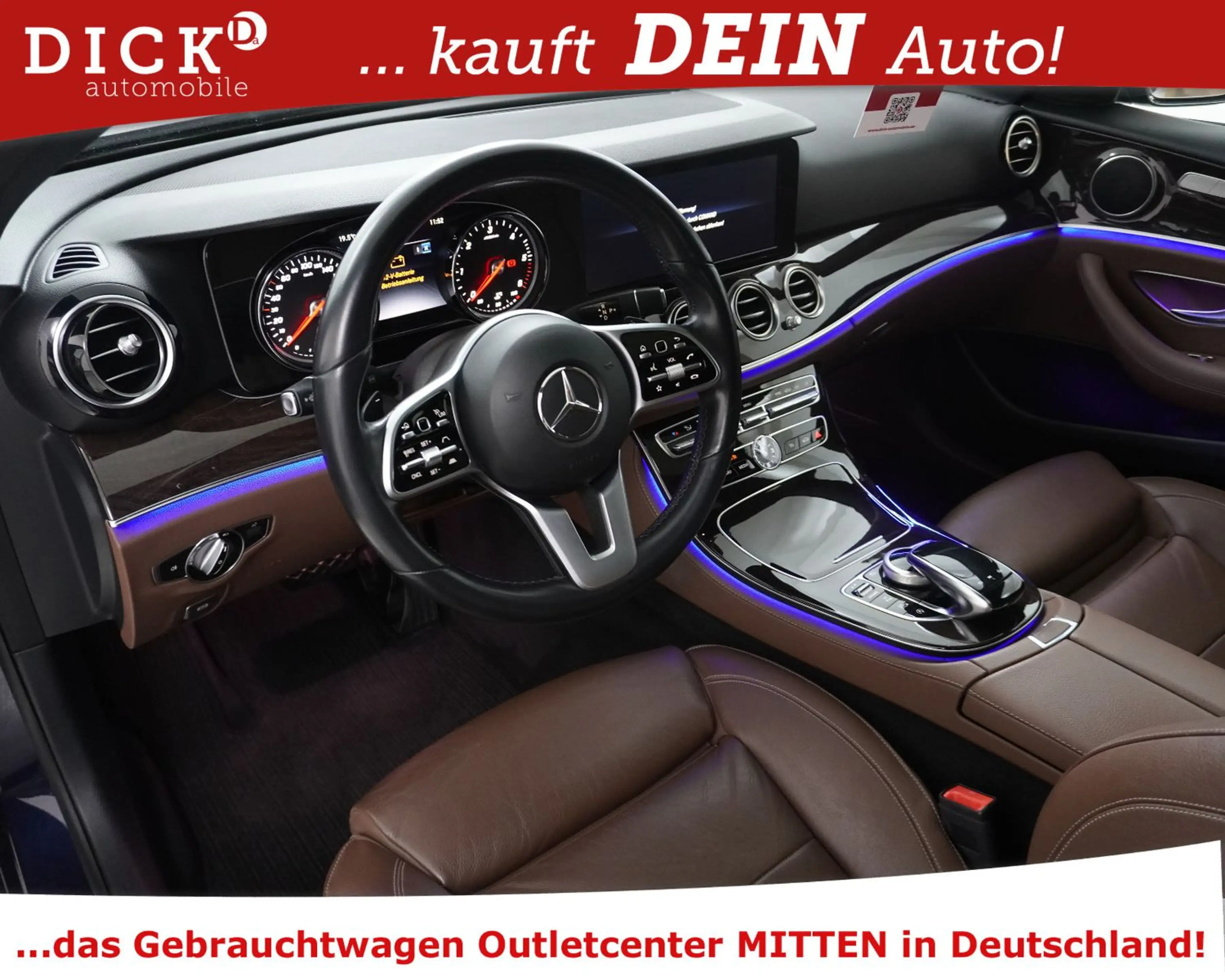 Mercedes-Benz E 400 E400d T 4M Avant AMG 20"+PANO+KAM+COMAN+ACC+LED+ — photo 10