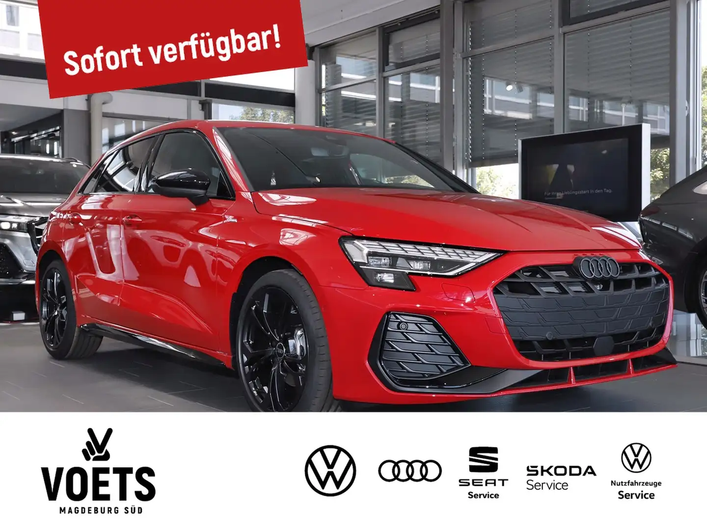 Audi A3 Sportback S line 35 TFSI S tronic Rot - 2