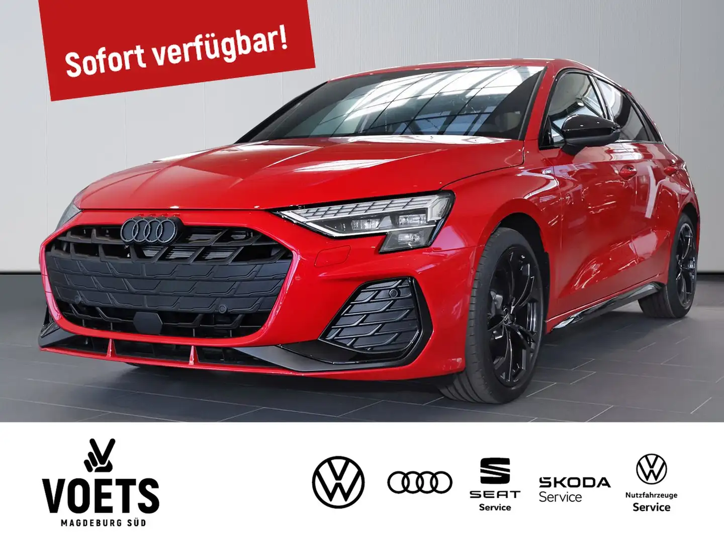 Audi A3 Sportback S line 35 TFSI S tronic Rot - 1