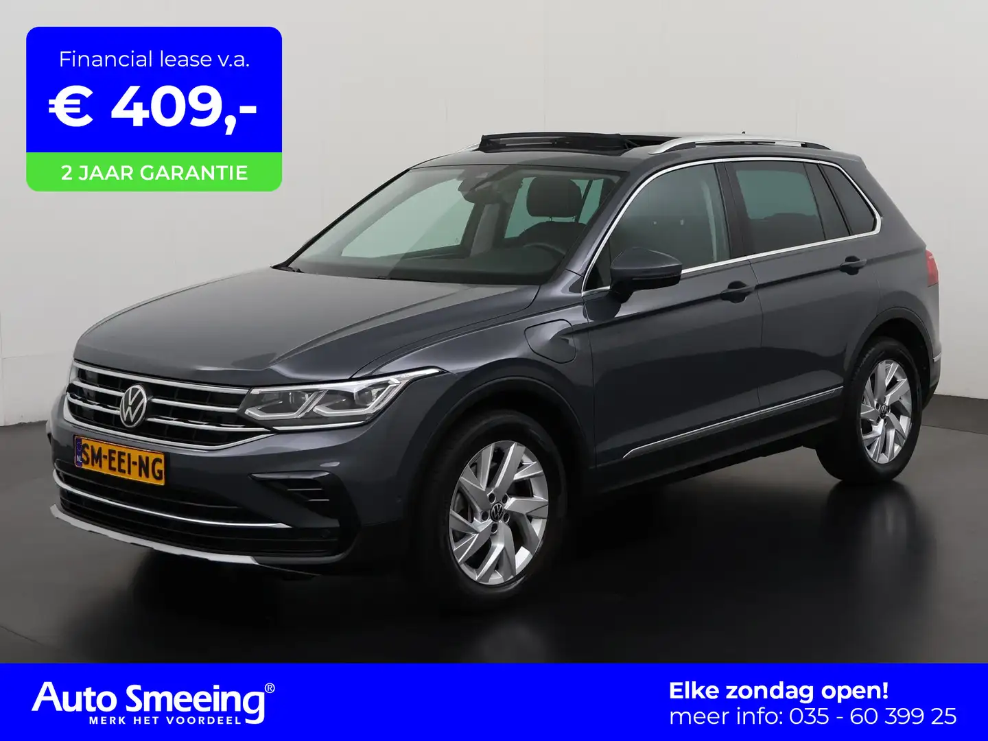 Volkswagen Tiguan 1.4 TSI eHybrid Elegance | Panoramadak | Camera | Grijs - 1