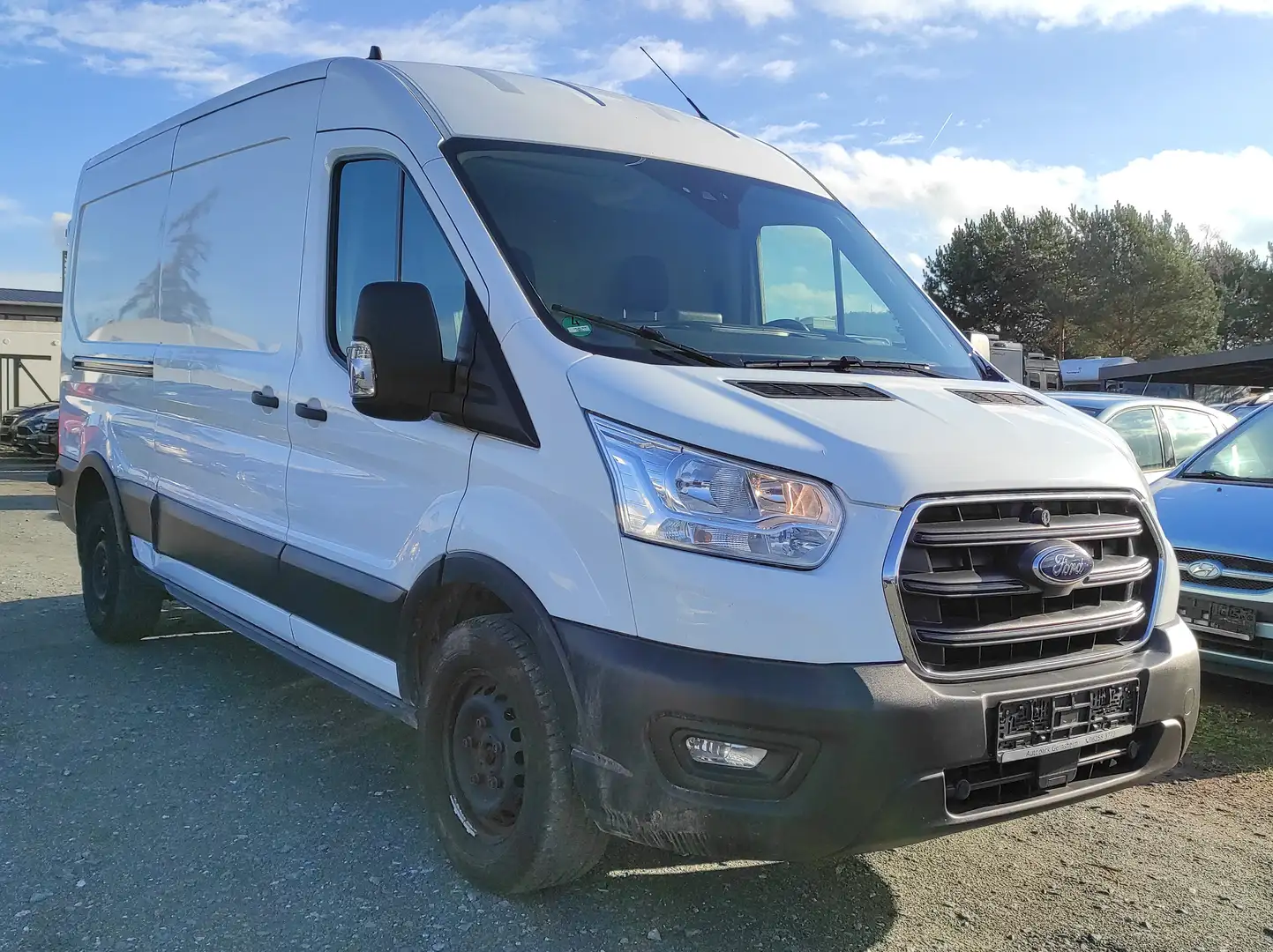 Ford Transit 350 L3 Trend *TÜV NEU* EURO-6 KLIMA ALLWETTER Blanc - 1