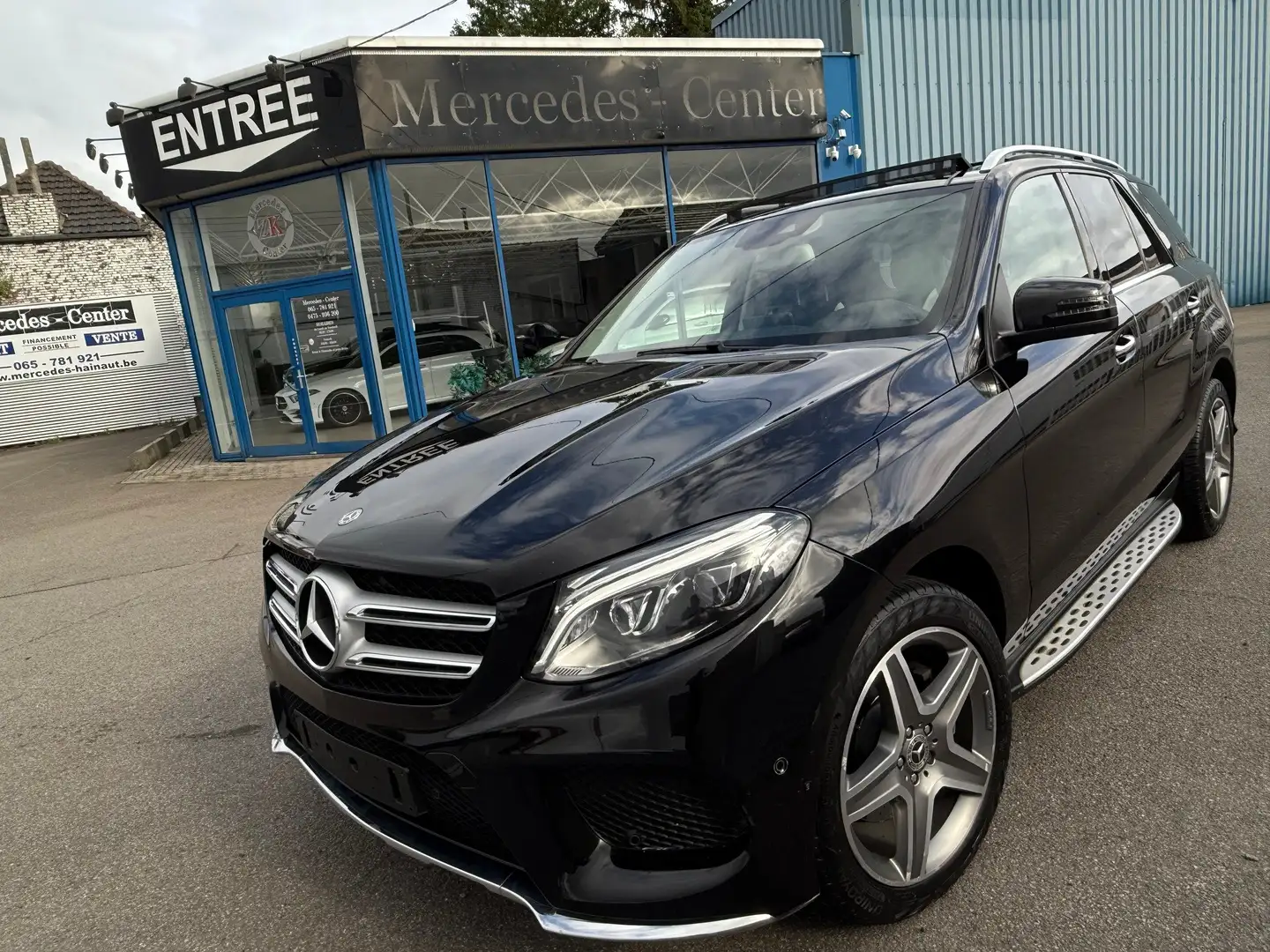 Mercedes-Benz GLE 250 D 4MATIC 9G-TRONIC ✅ PACK AMG * PANO * AIRMATIC Zwart - 1