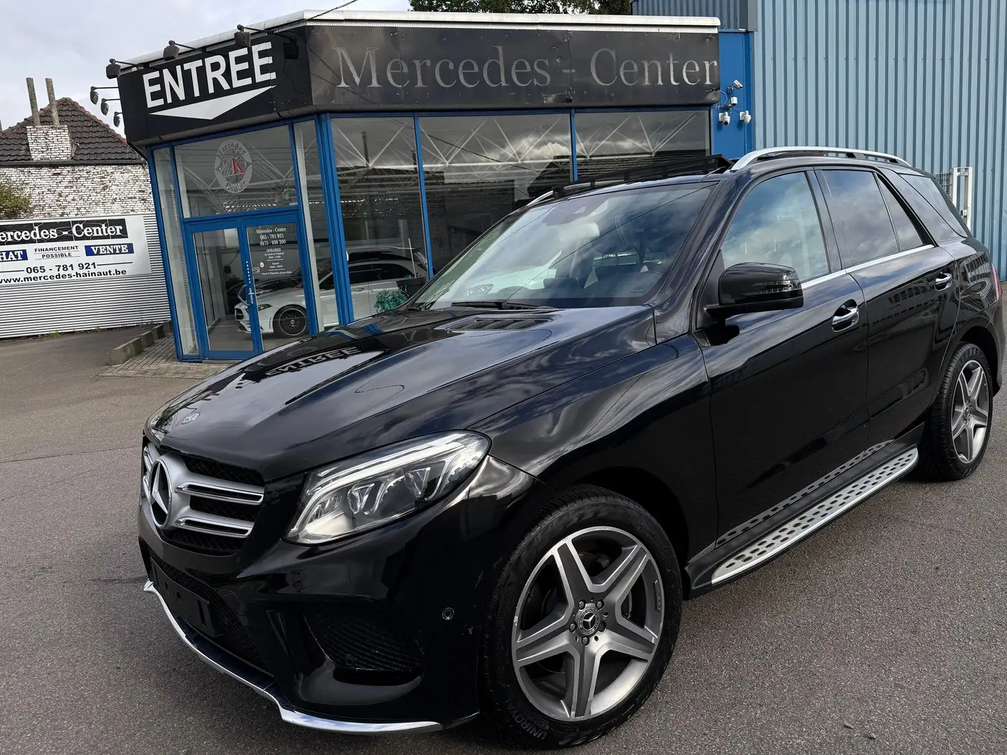 Mercedes-Benz GLE 250 D 4MATIC 9G-TRONIC ✅ PACK AMG * PANO * AIRMATIC Zwart - 2