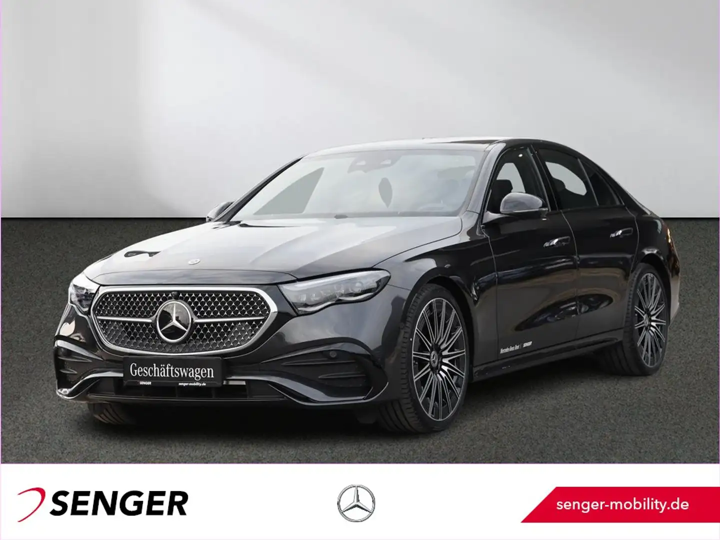 Mercedes-Benz E 200 AMG Digital-Light Distronic Pano AHK 360°K Grijs - 1