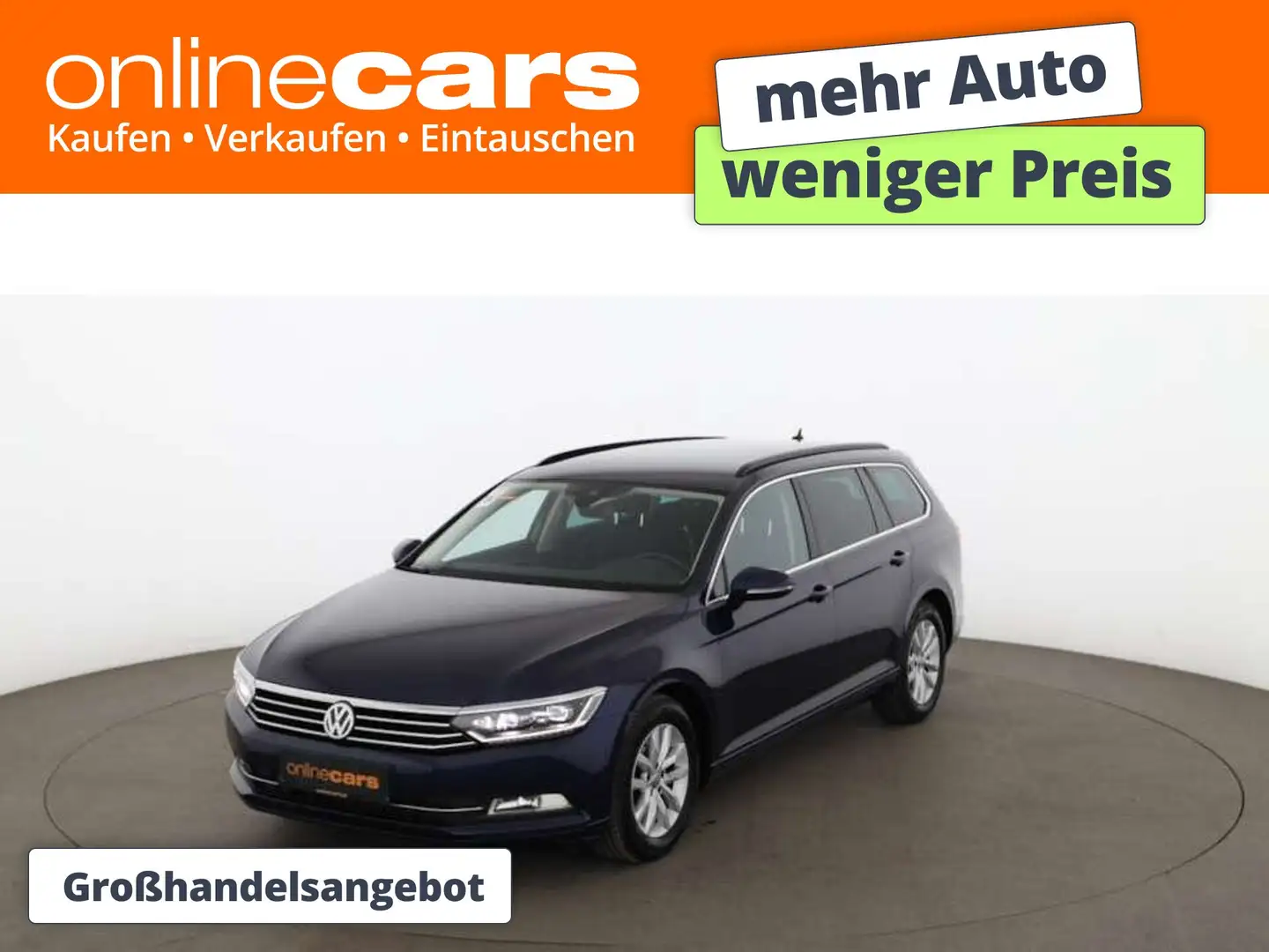 Volkswagen Passat Variant 1.6 TDI Comfortline Aut LED RADAR Blau - 1