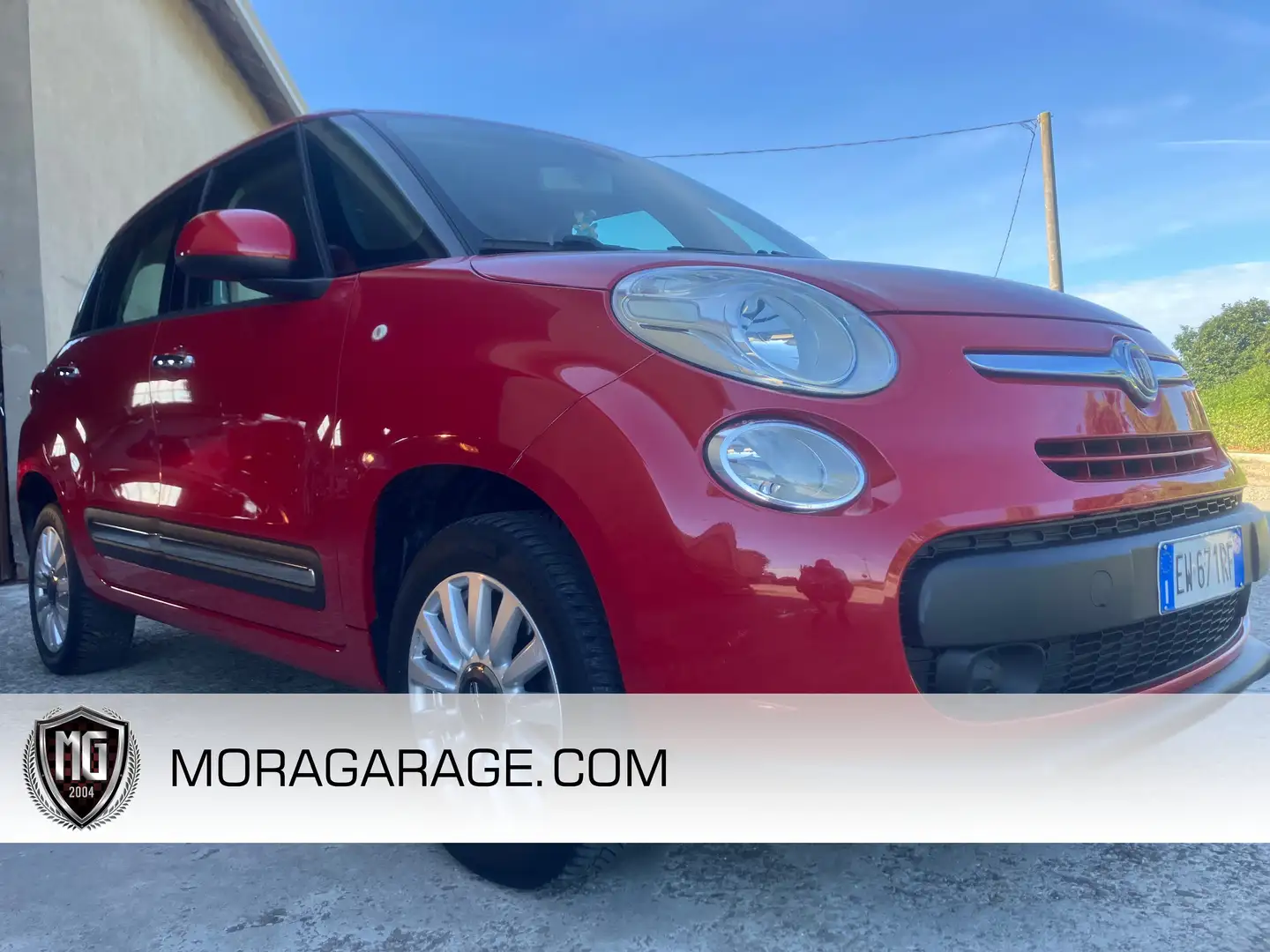 Fiat 500L 0.9 t.air t. natural power Lounge 80cv Rosso - 1