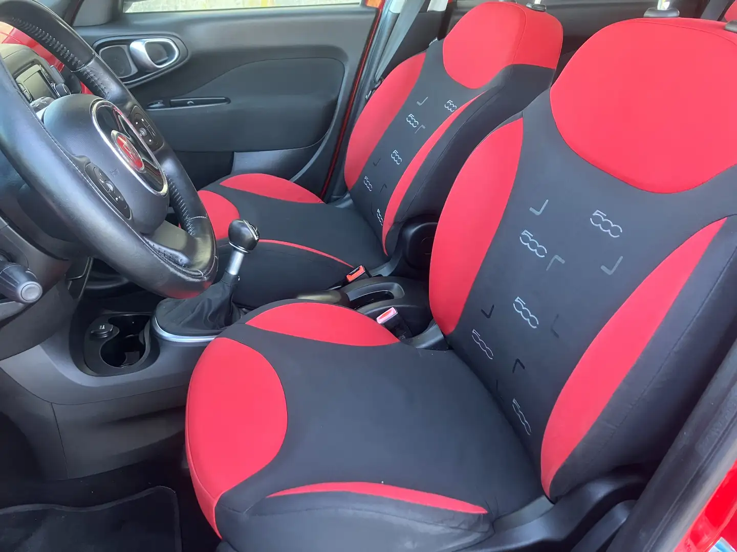 Fiat 500L 0.9 t.air t. natural power Lounge 80cv Rosso - 2