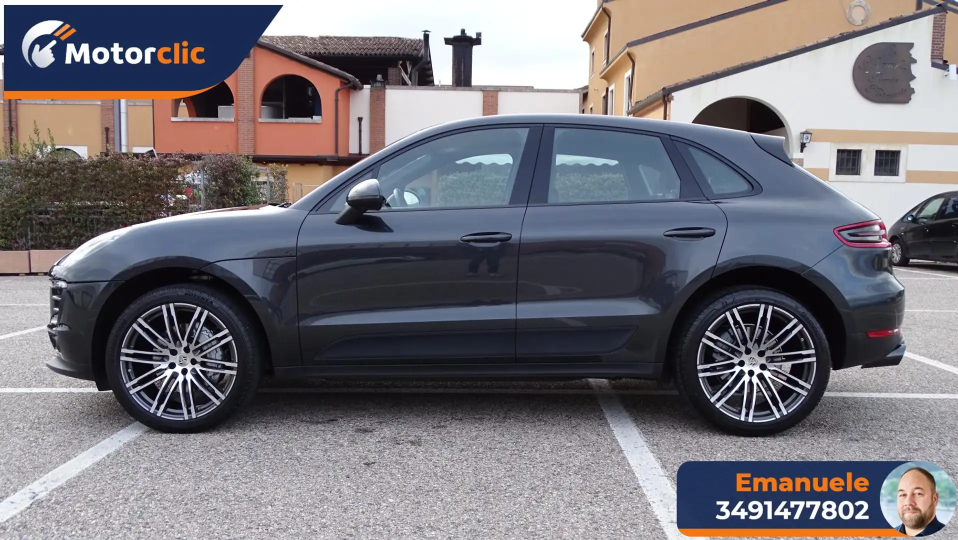 Porsche Macan 3.0 S Diesel Grigio - 2