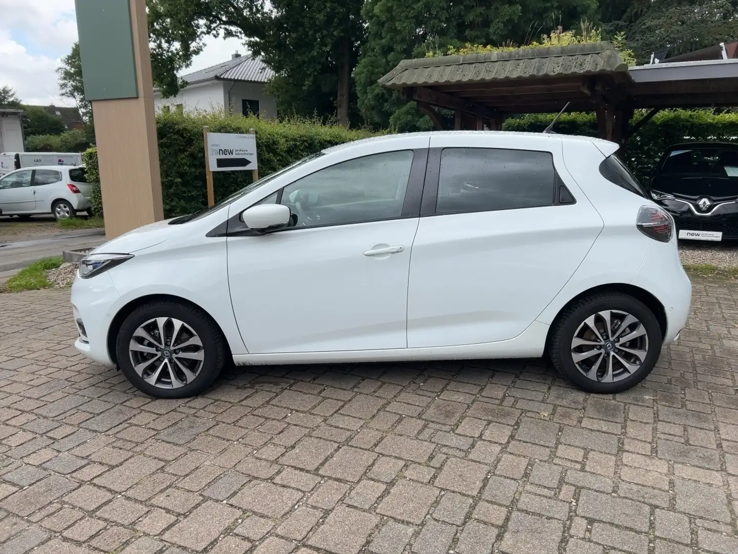 Renault ZOE R135 ZE50 Intens *Navi,PDC,SHZ,GJR* Kaufbatterie Blanc - 2