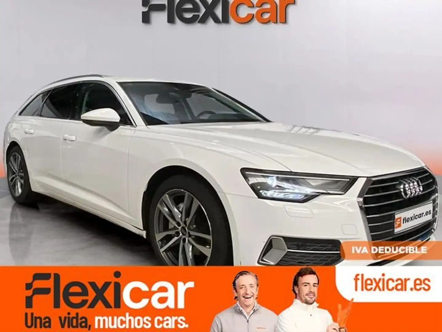 Audi A6 Avant Sport 40 TDI 150kW (204CV) S tron. Blanco - 1
