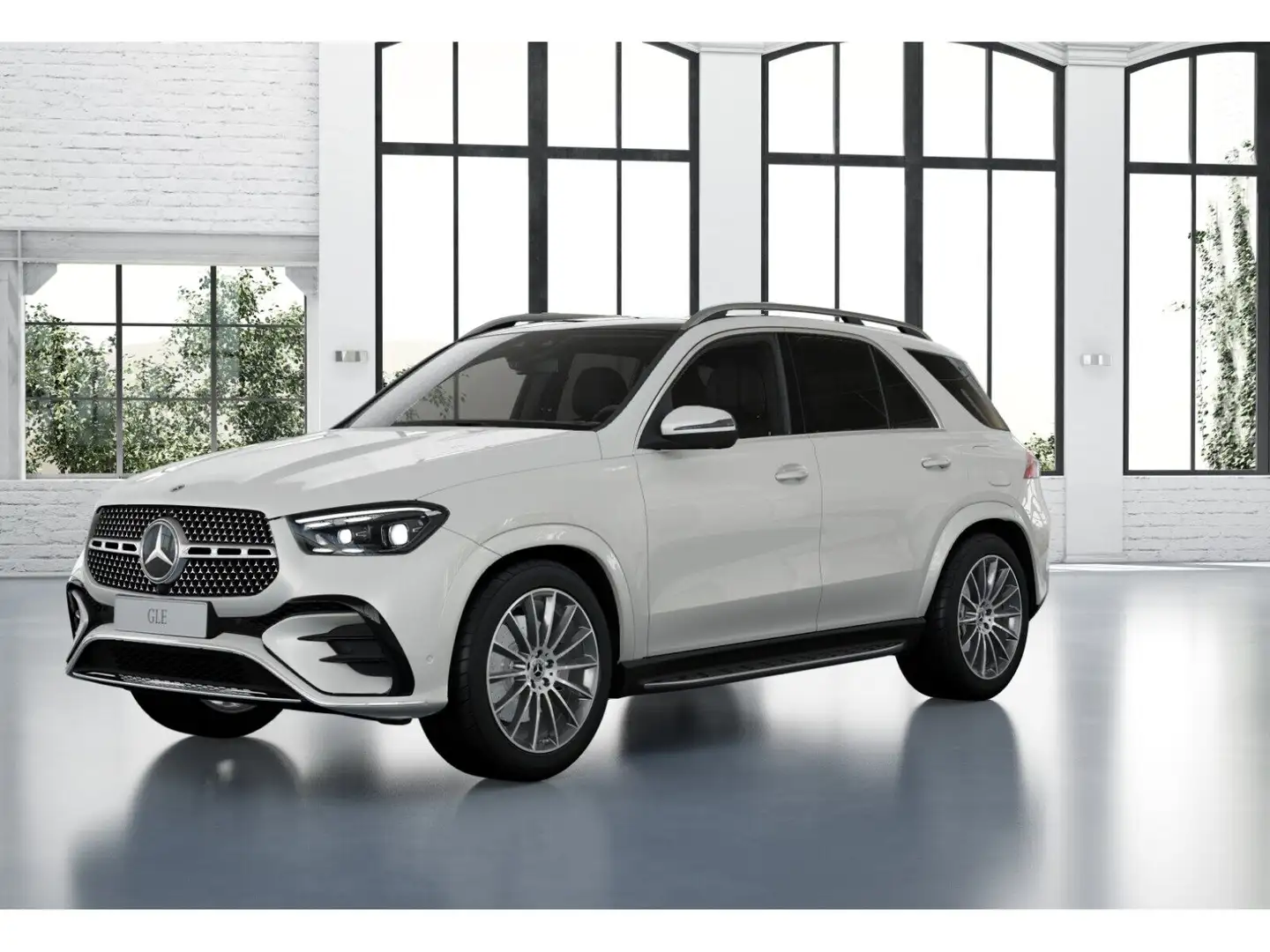Mercedes-Benz GLE 350 de 4MATIC *AMG Line Premium Plus* Weiß - 2