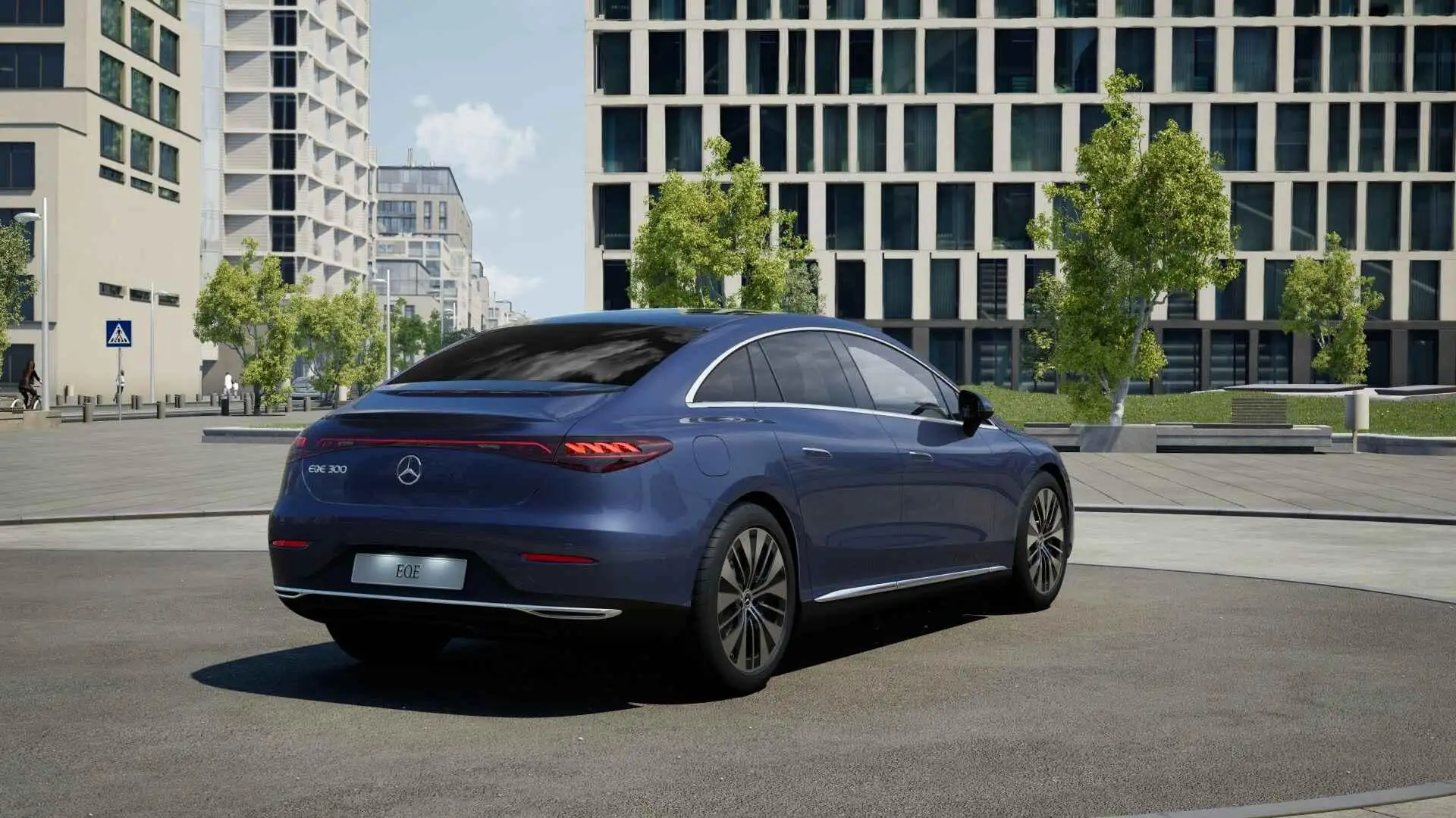 Mercedes-Benz EQE 300 Limousine Business Edition LIMITED Blauw - 2