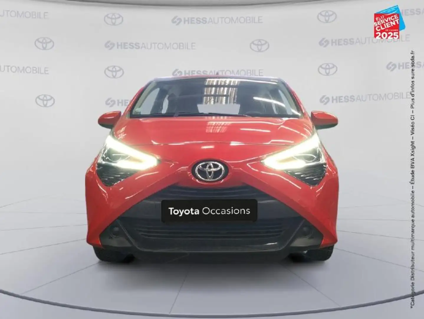 Toyota Aygo 1.0 VVT-i 72ch x-play 5p MY21 Rouge - 2
