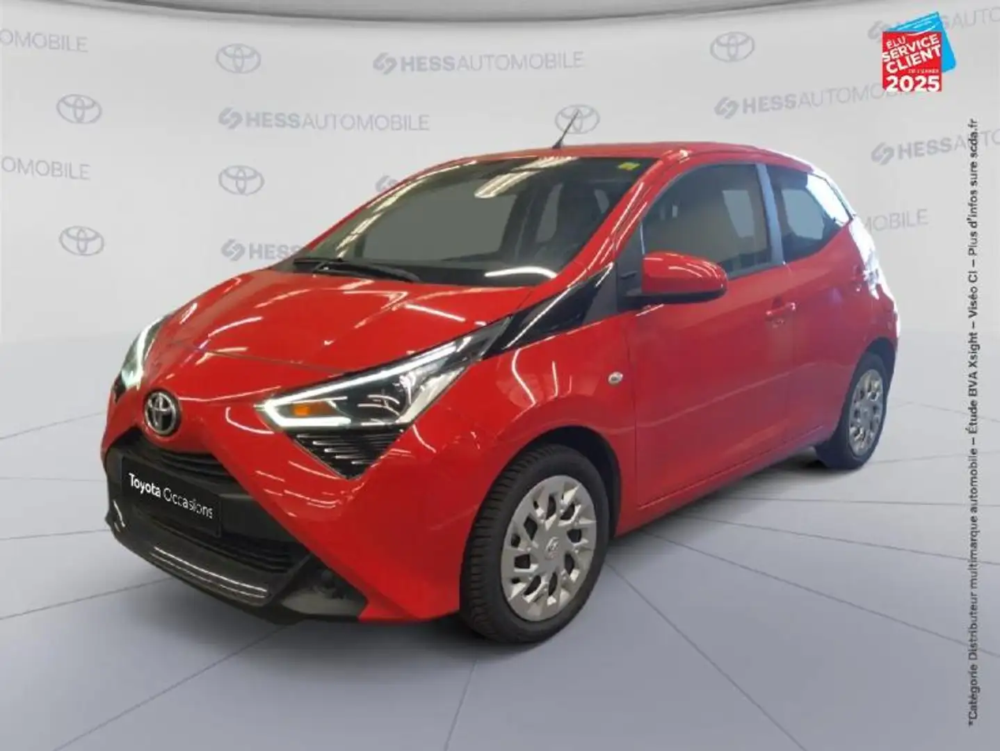 Toyota Aygo 1.0 VVT-i 72ch x-play 5p MY21 Rouge - 1