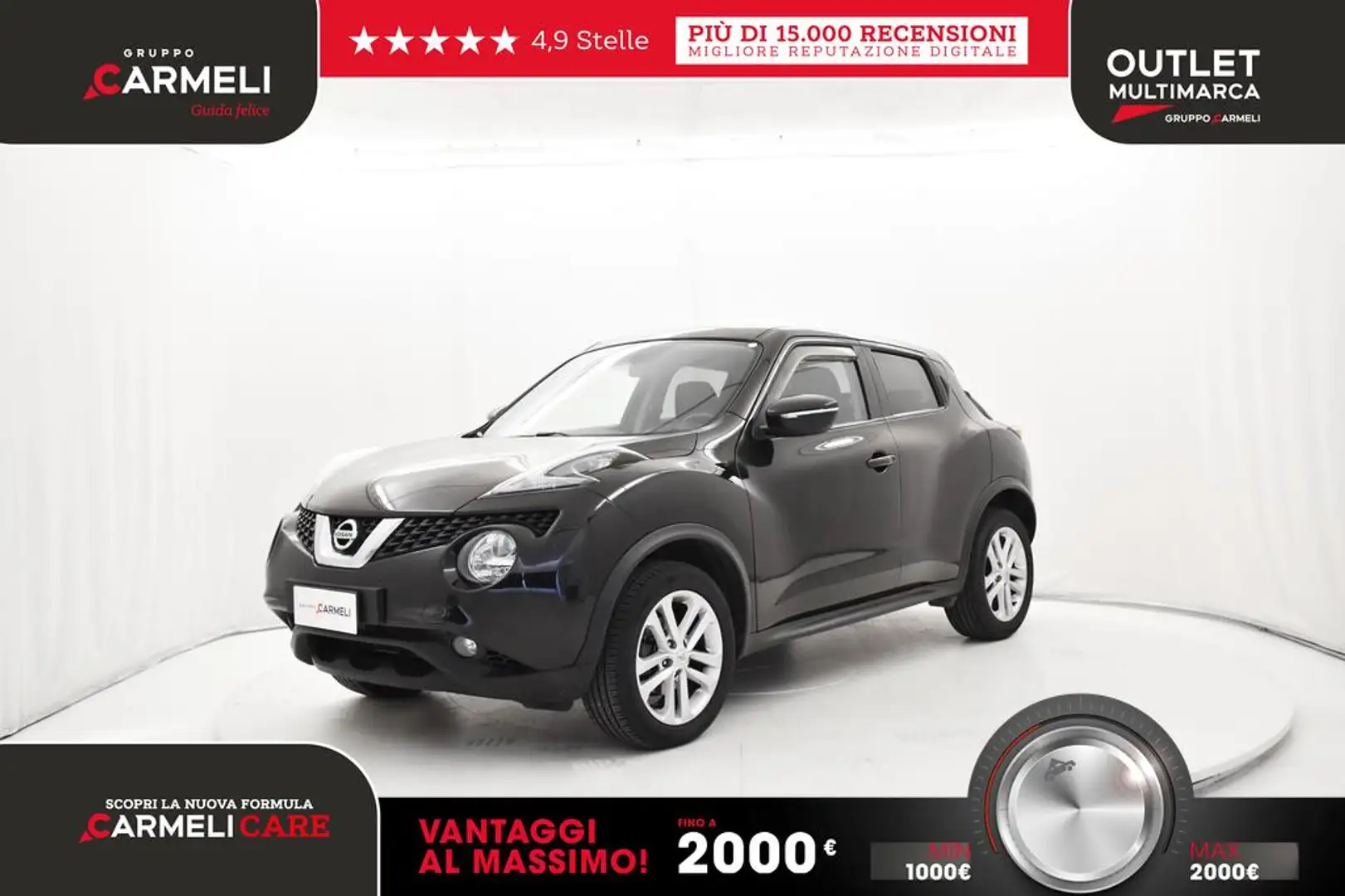 Nissan Juke 1.5 dci Acenta 110cv E6 Nero - 1