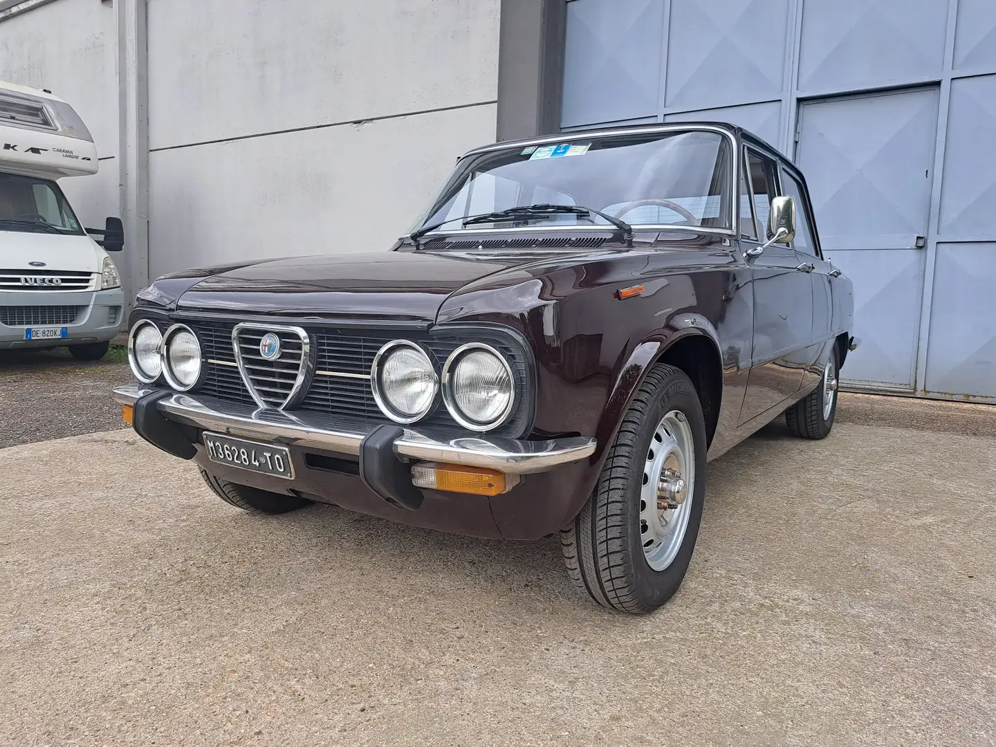 Alfa Romeo Giulia NUOVA GIULIA SUPER 1.3 TARGA ORO ASI Brun - 2