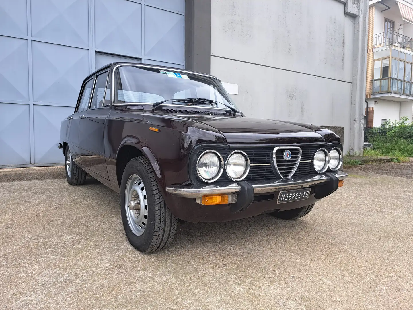 Alfa Romeo Giulia NUOVA GIULIA SUPER 1.3 TARGA ORO ASI Brun - 1