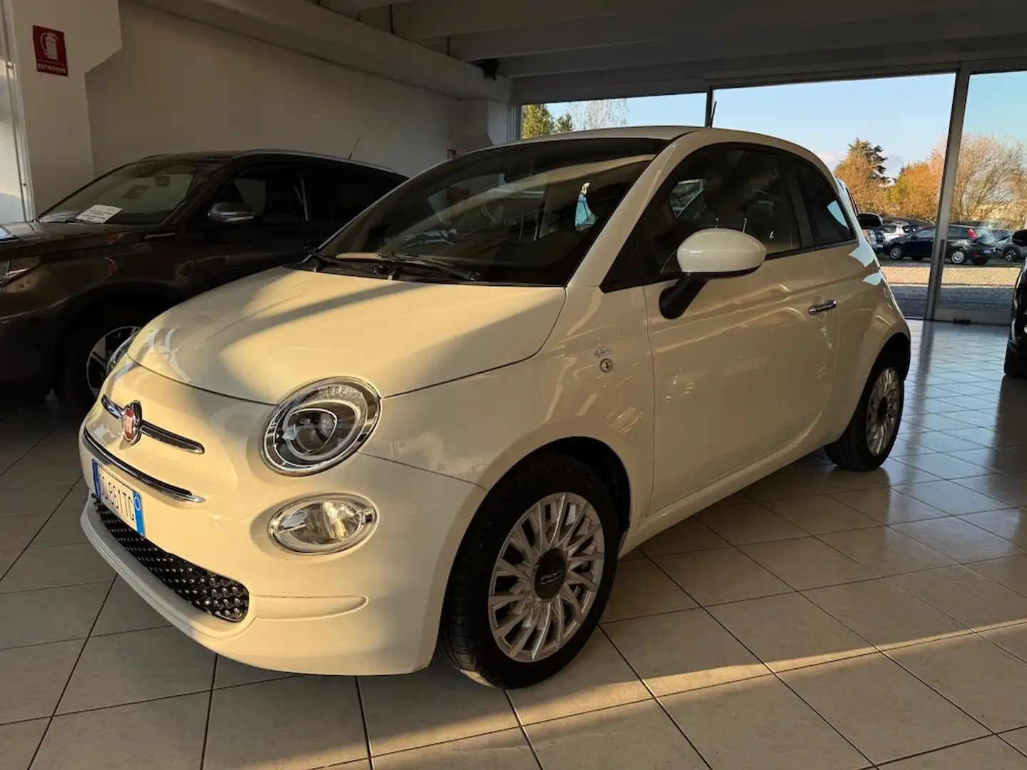 Fiat 500 500 1.2 Lounge 69cv dualogic PREZZO VERO Bianco - 1