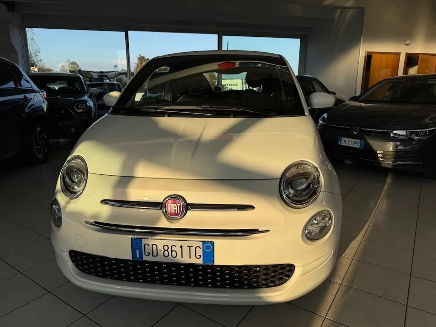 Fiat 500 500 1.2 Lounge 69cv dualogic PREZZO VERO Bianco - 2