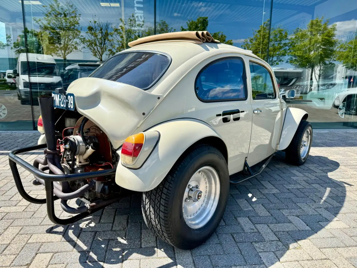 Volkswagen Kever BAJA BUG 1968 CABRIO DAK, CALIFORNIA, ELEK RAMEN, Beige - 2