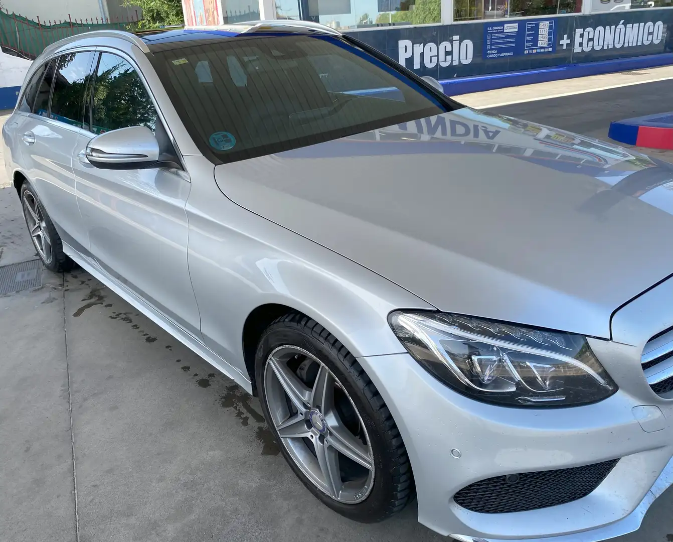 Mercedes-Benz C 220 C Estate 220d 9G-Tronic (4.75) Plateado - 2