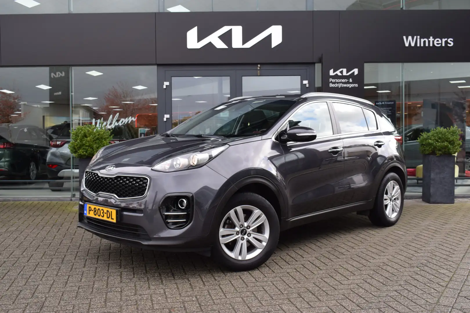 Kia Sportage 1.6 GDi DynamicLine | Cruise Control | Navigatie | Gris - 1