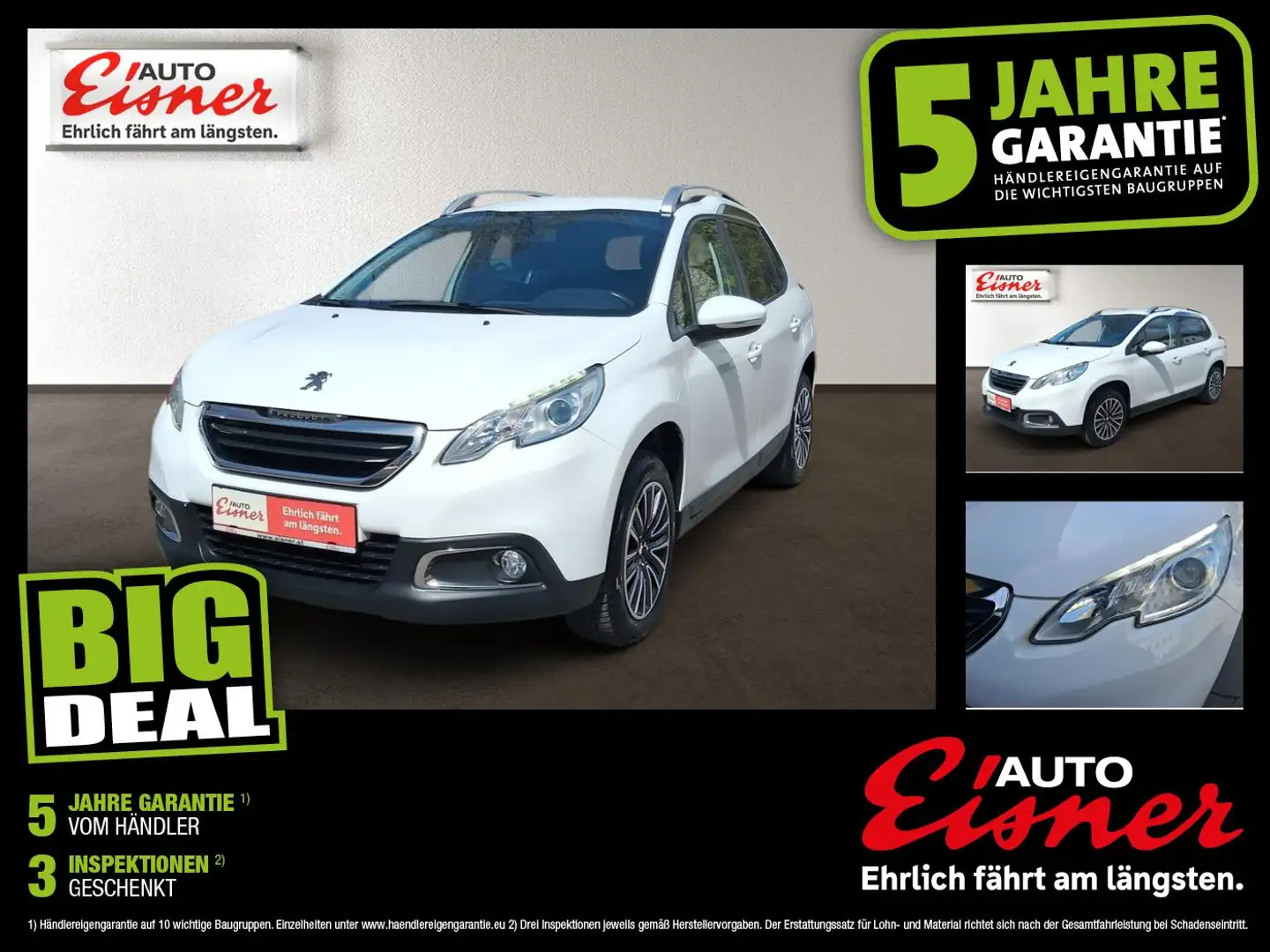 Peugeot 2008 1.2 VT ACTIVE Weiß - 1