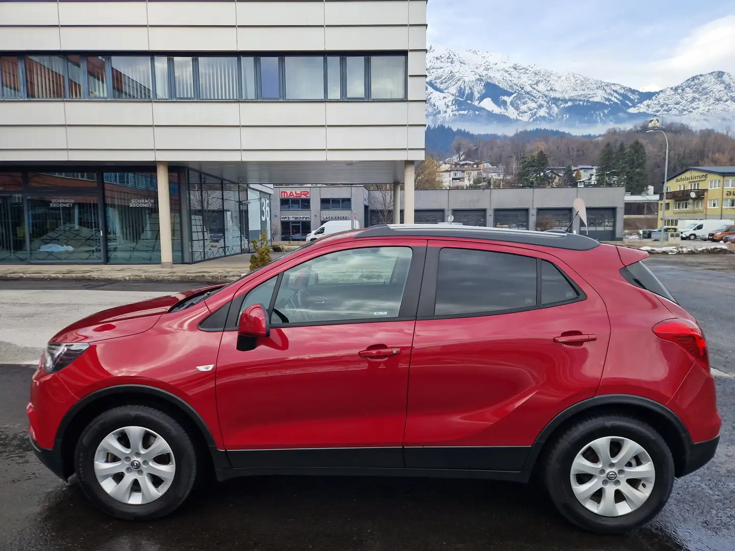 Opel Mokka X MokkaX 1.4T 4x4 Automatik-Pickerl neu!Service neu! Rot - 2