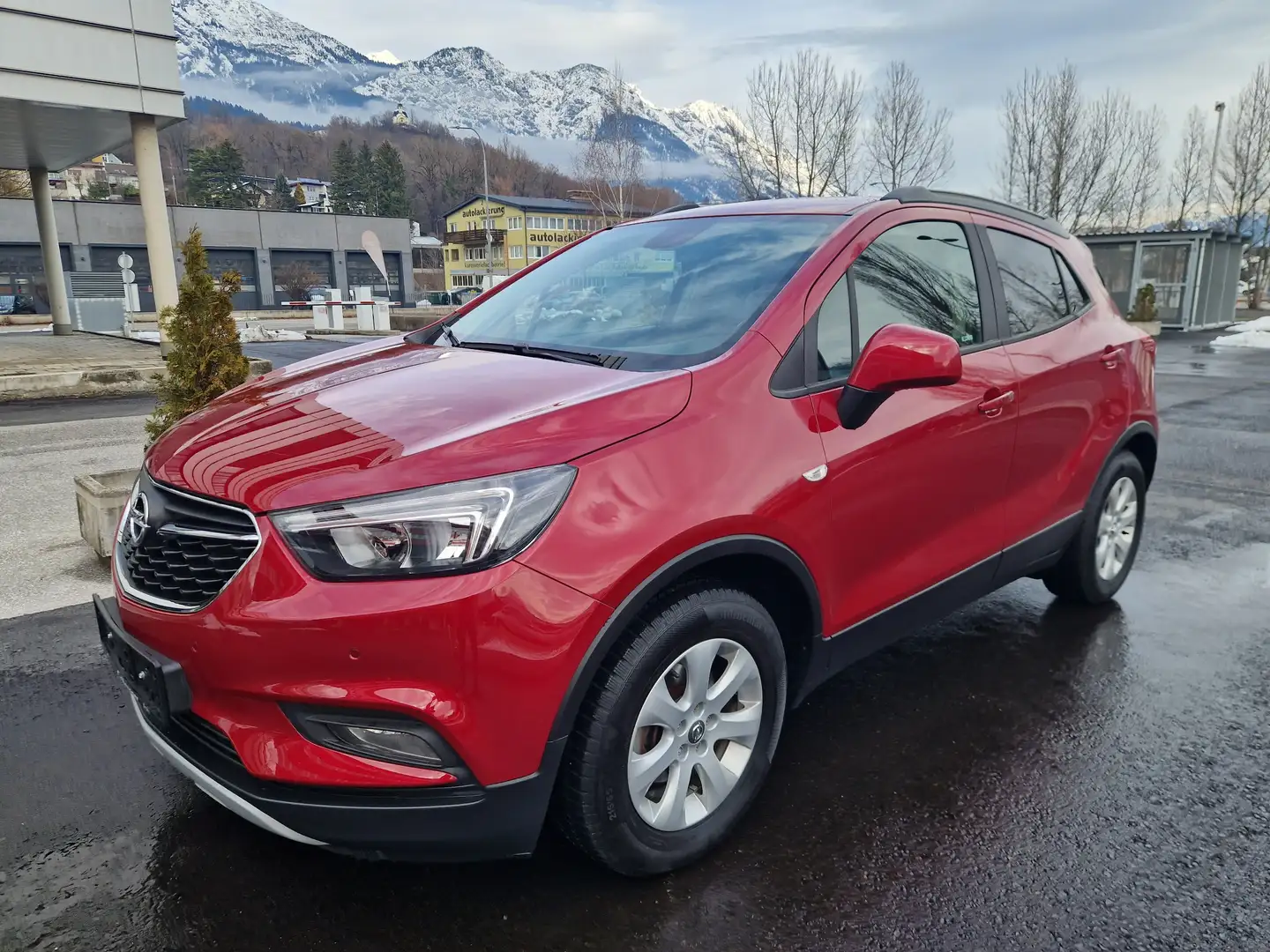 Opel Mokka X MokkaX 1.4T 4x4 Automatik-Pickerl neu!Service neu! Rot - 1
